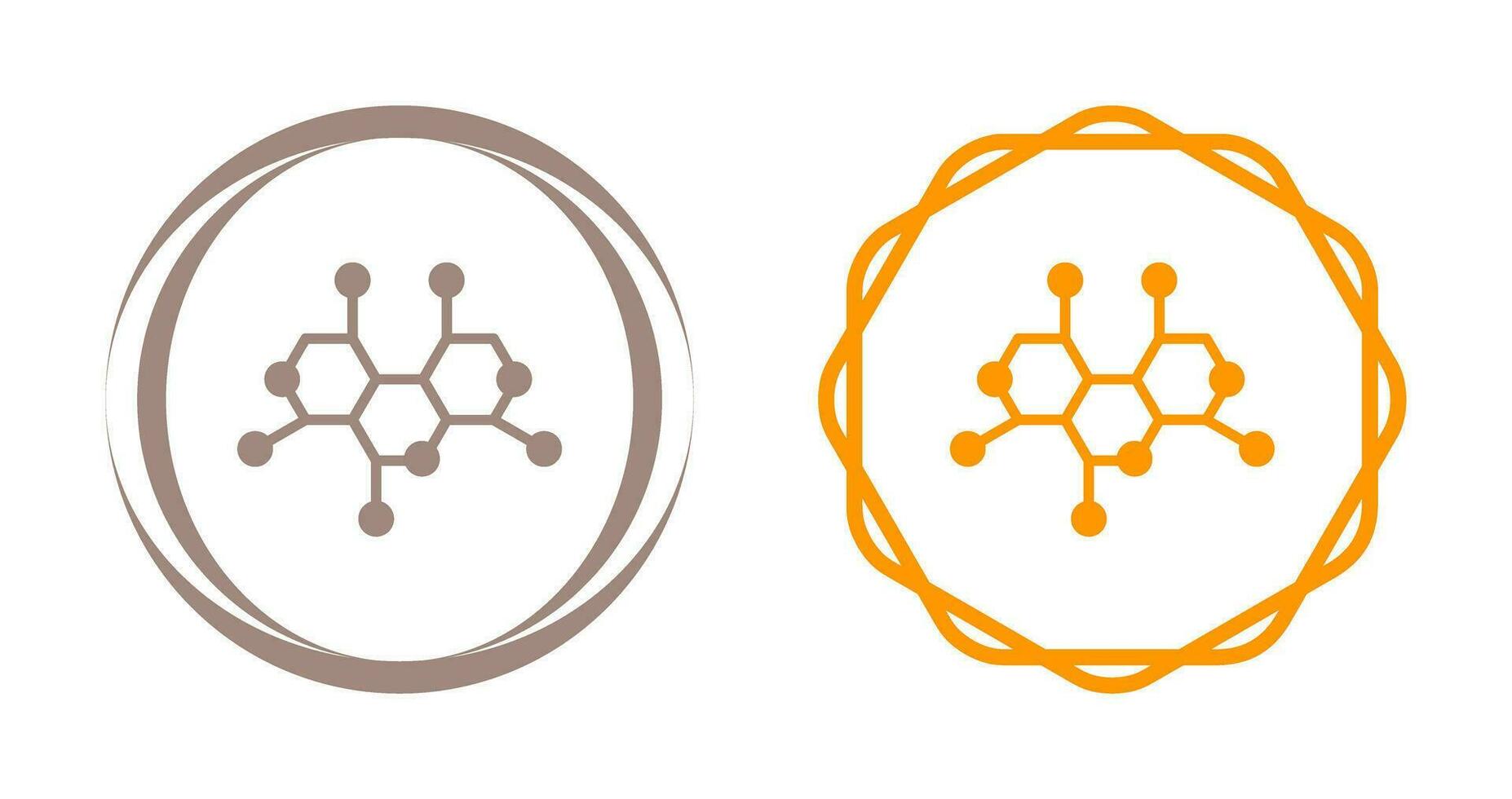 Molecule Structure Vector Icon