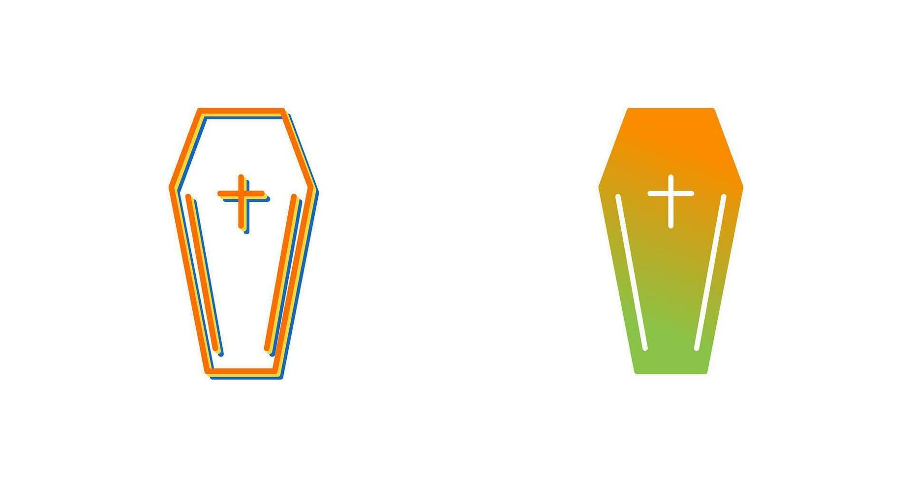 Coffin Vector Icon