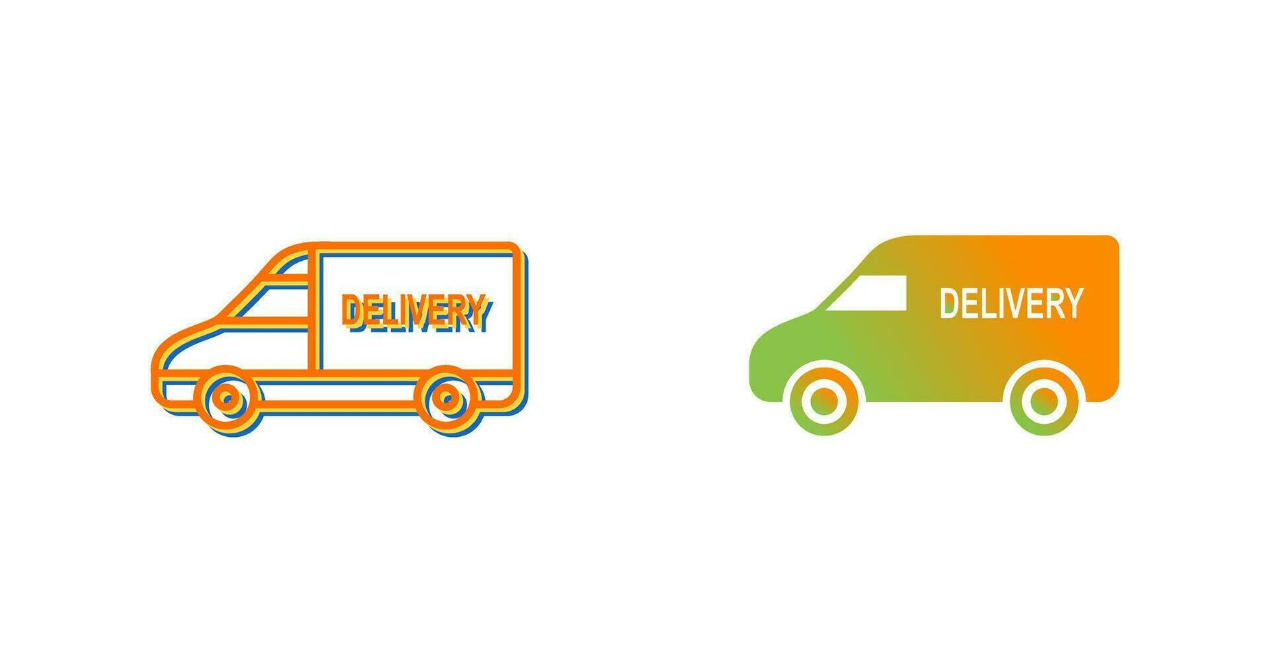 Delivery Car Vector Icon