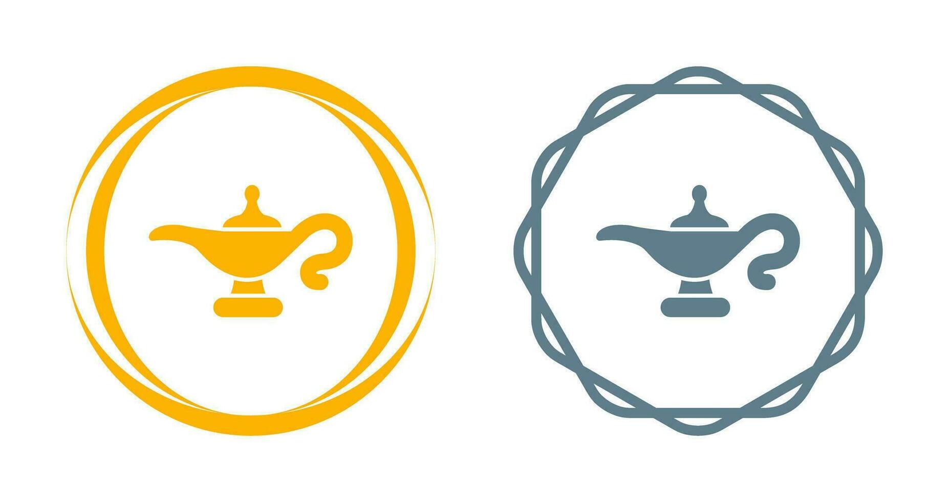 Genie Lamp Vector Icon