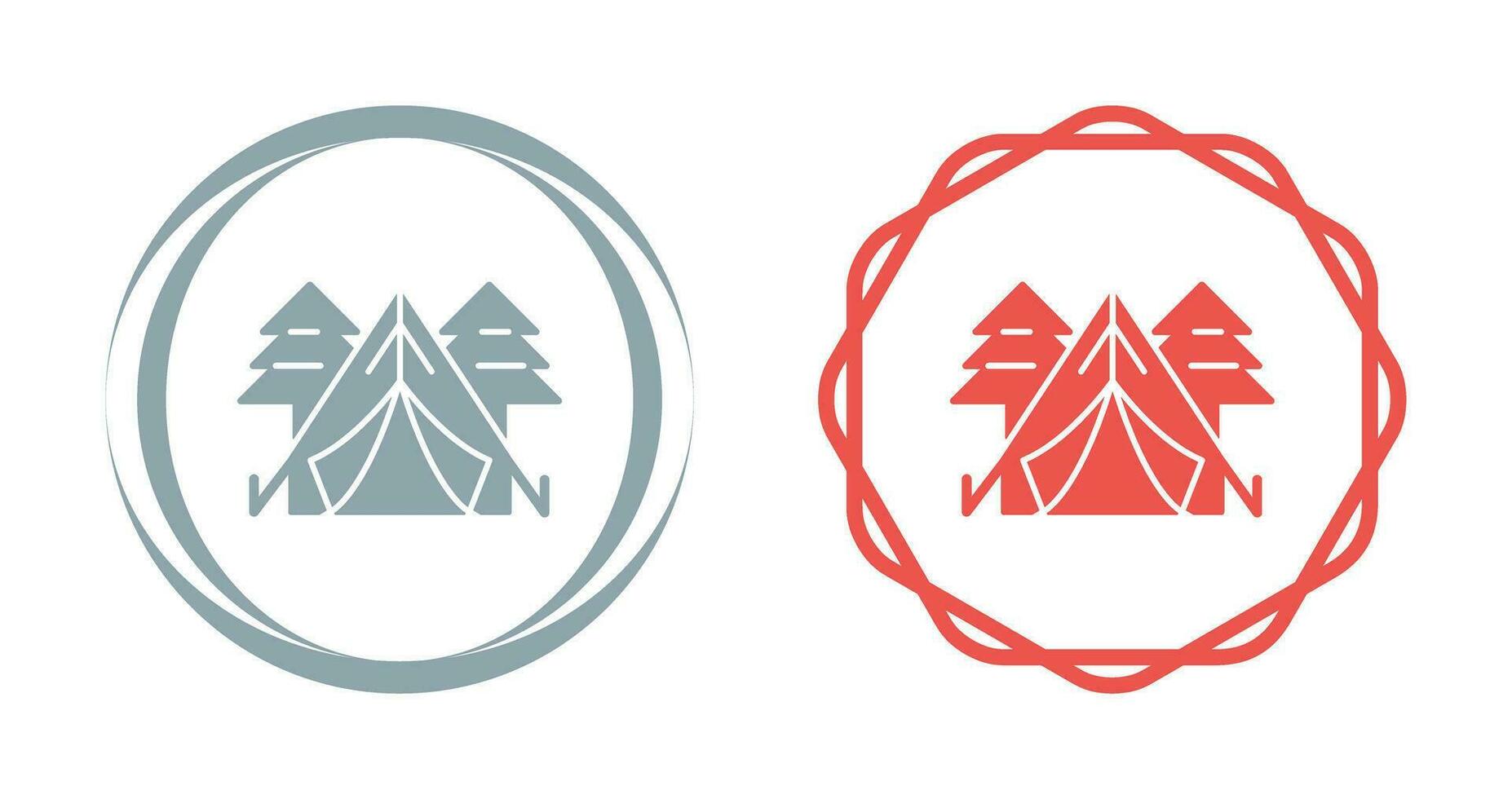 Tent Vector Icon