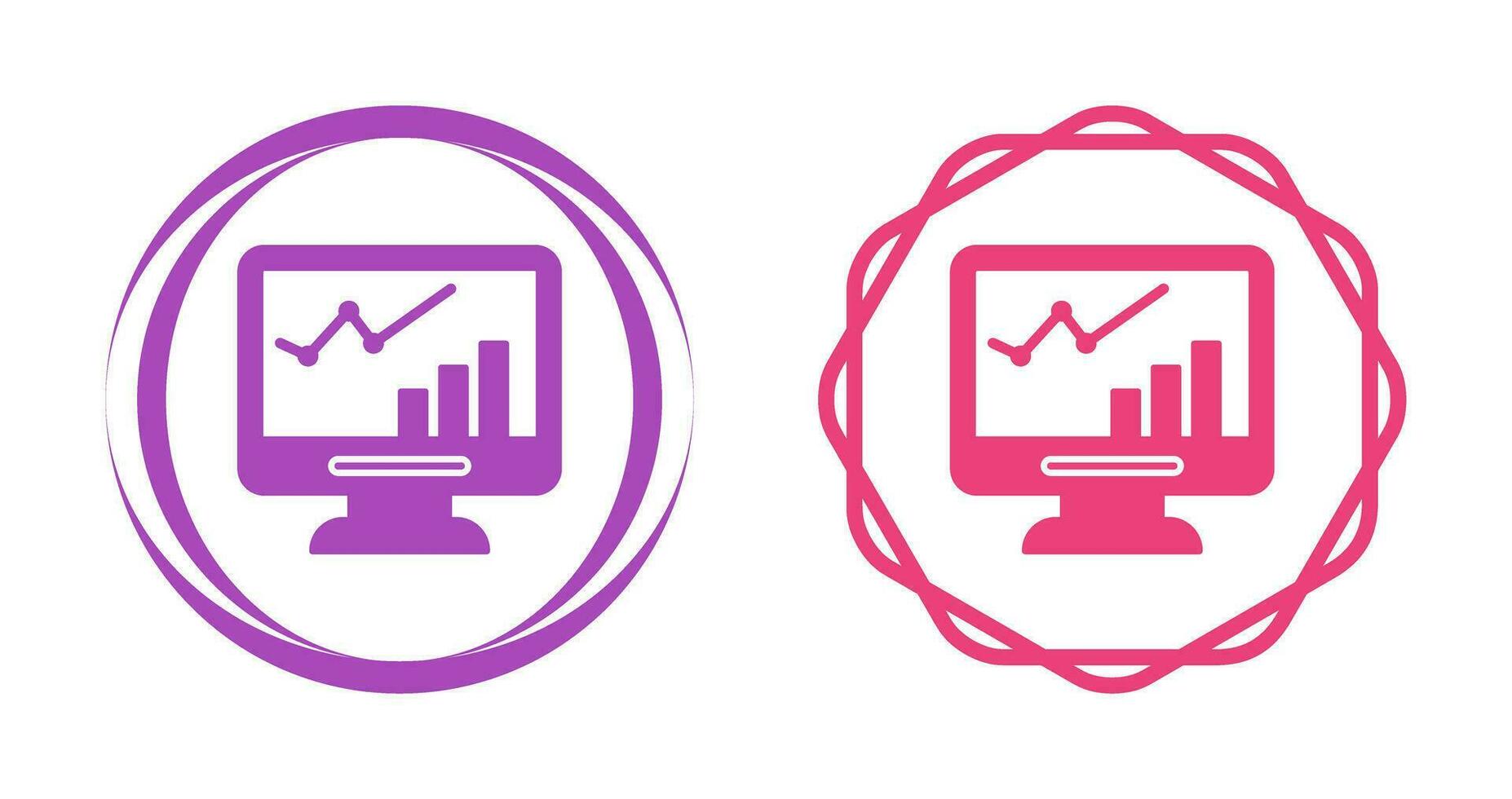 Lcd Growth Vector Icon