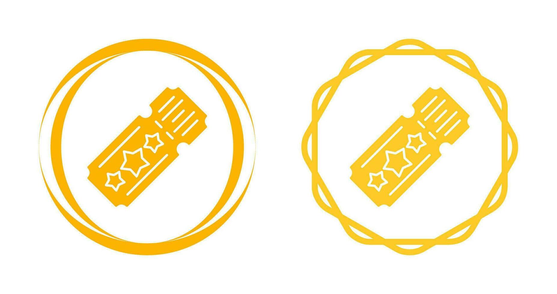 Ticket Vector Icon