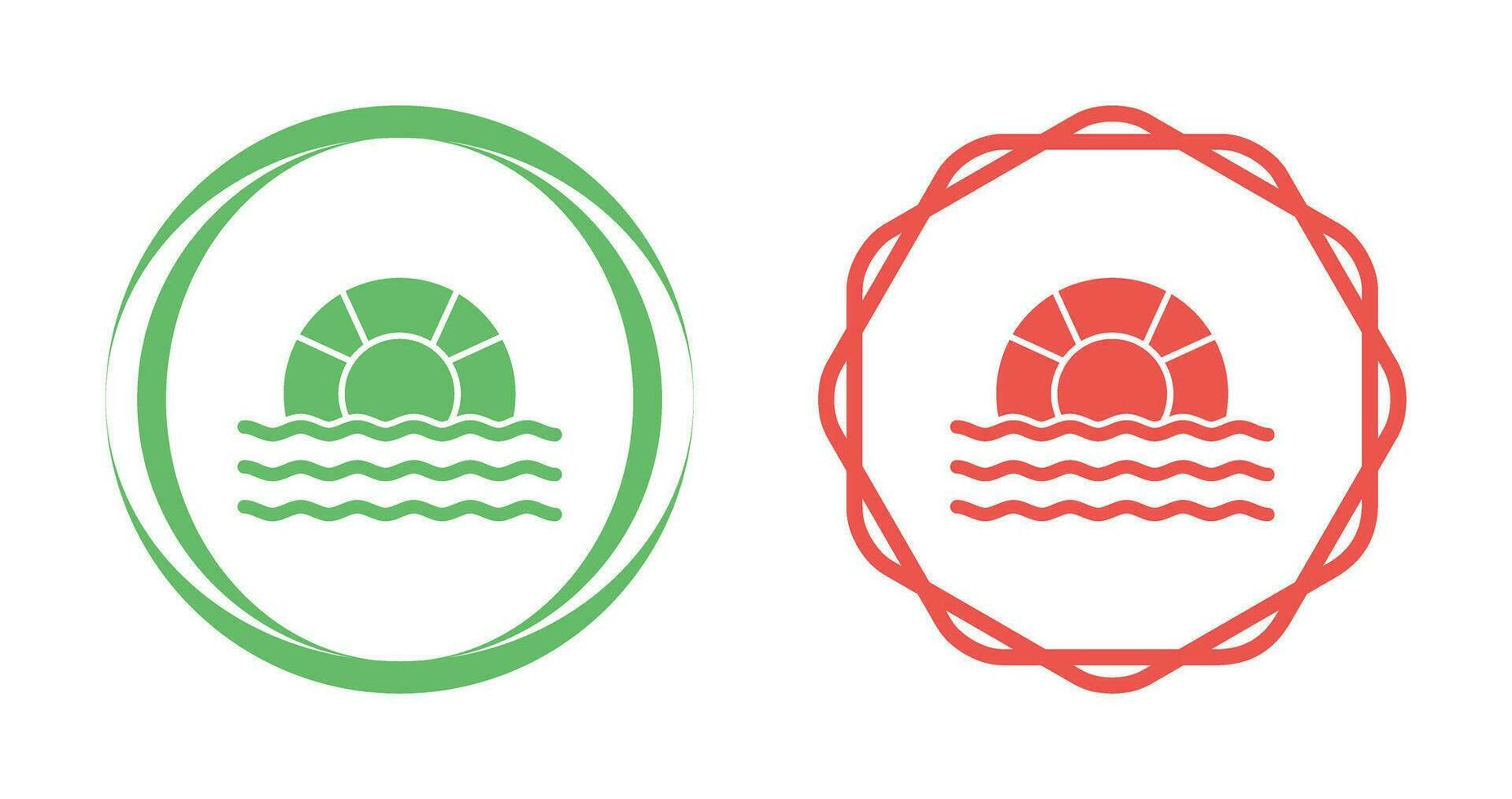 Float Vector Icon