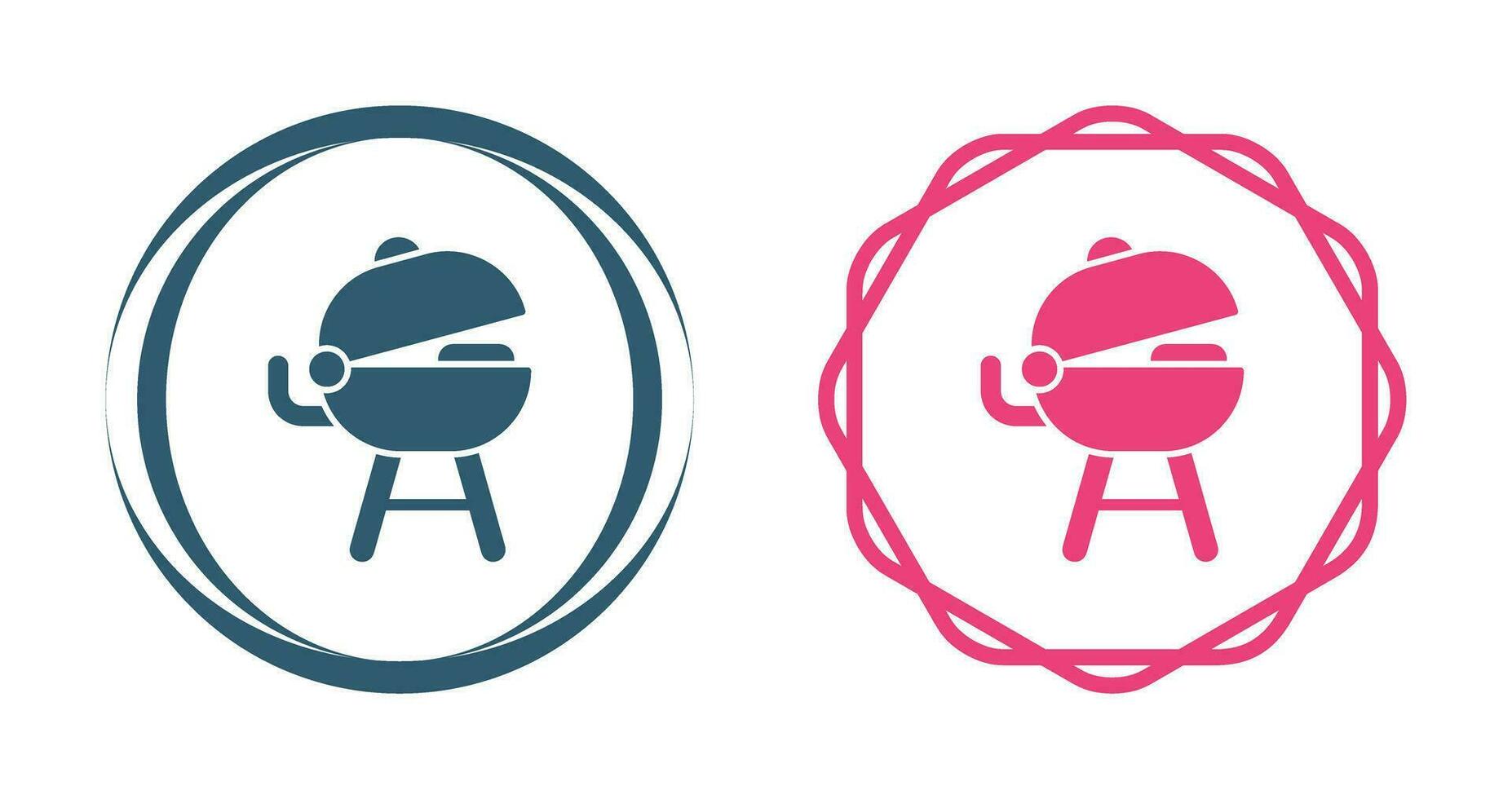 Grilled Vector Icon