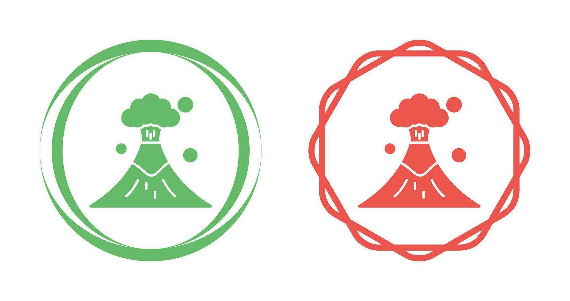 Volcano Vector Icon