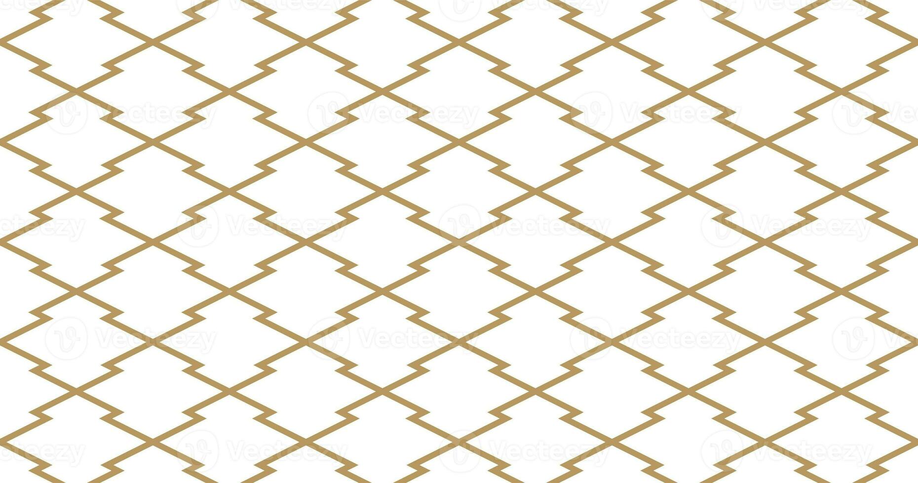 Geometric gold fabric pattern design photo