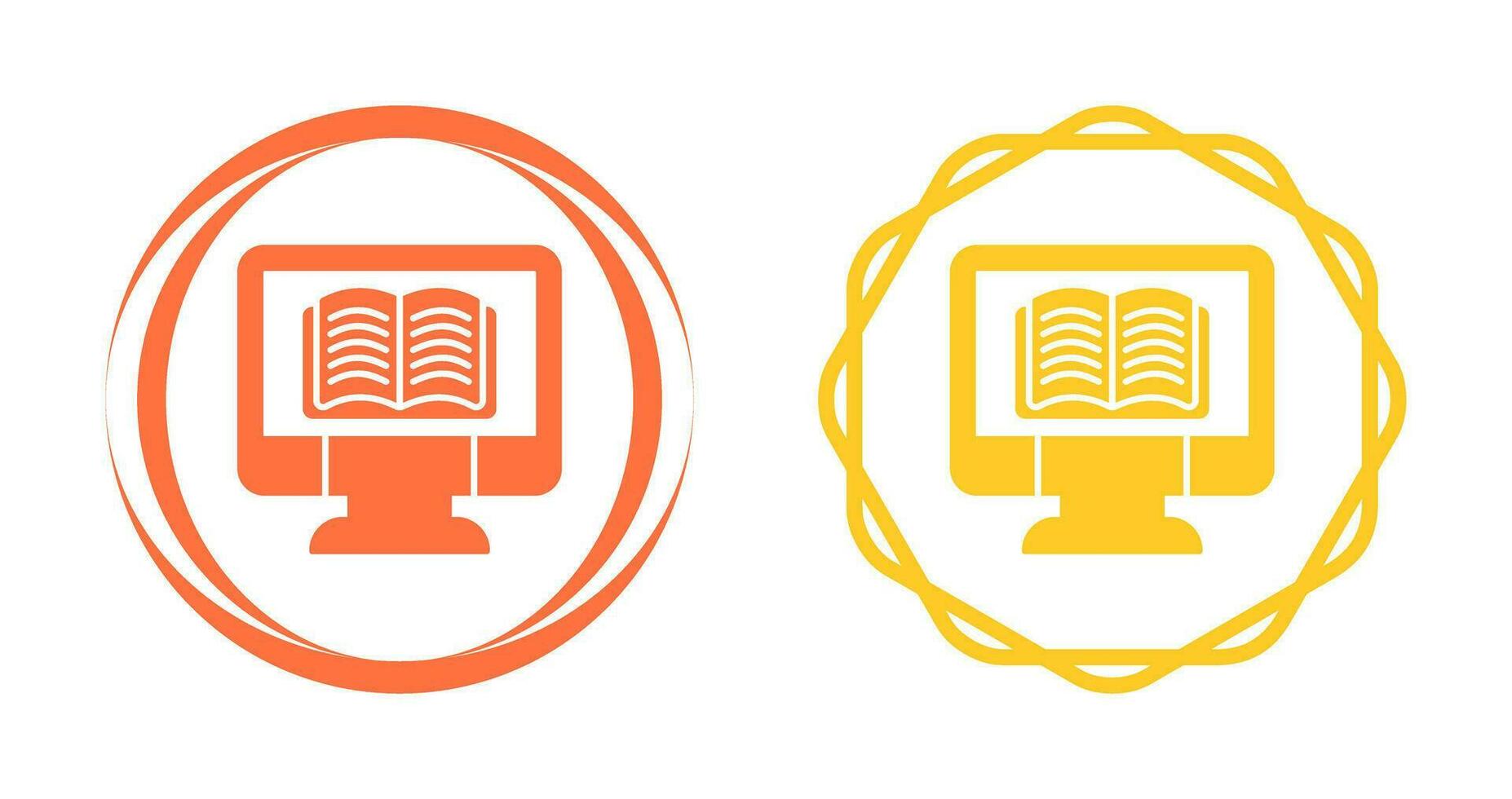 Online Learning Vector Icon
