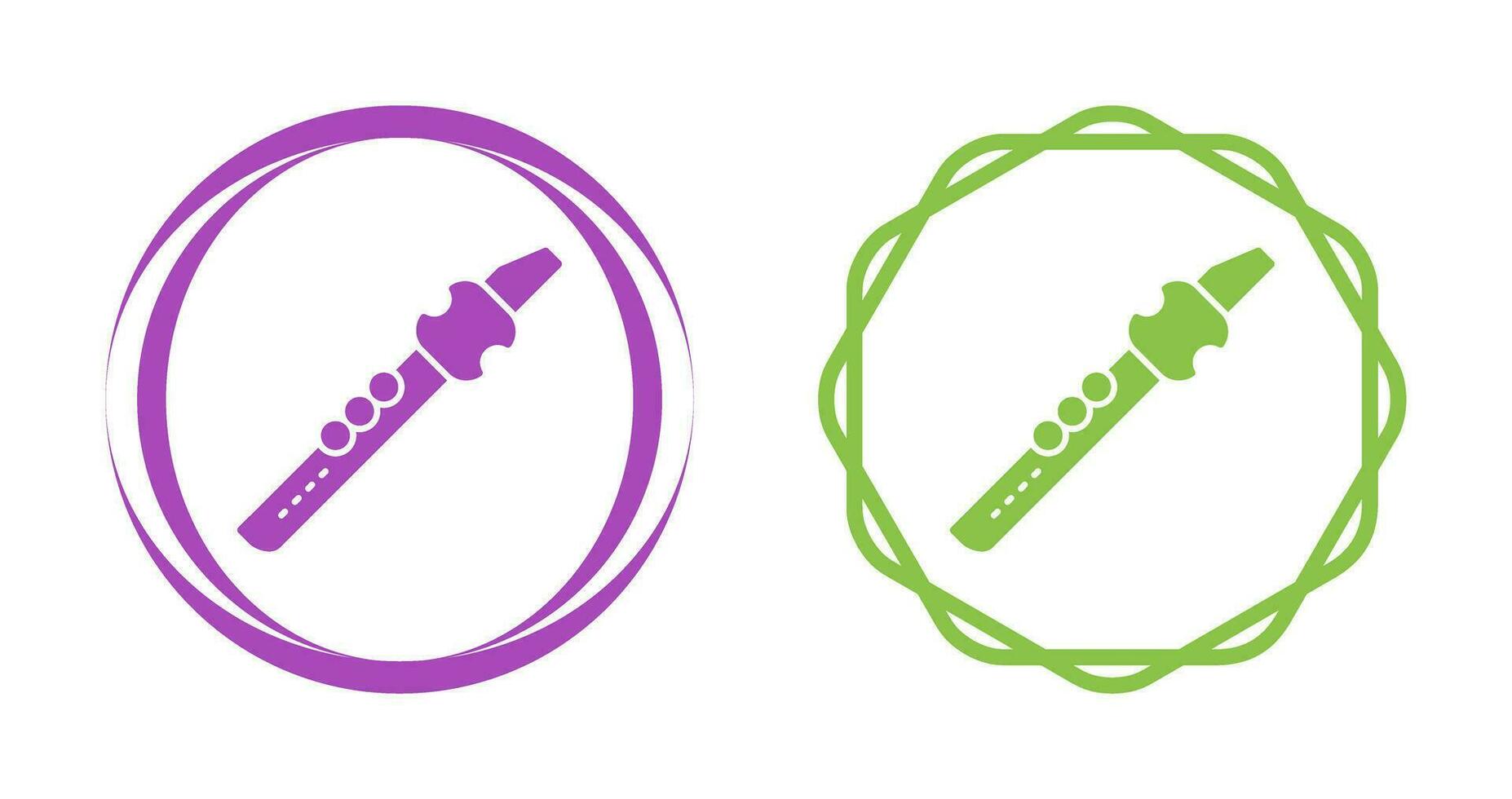 Flute Vector Icon