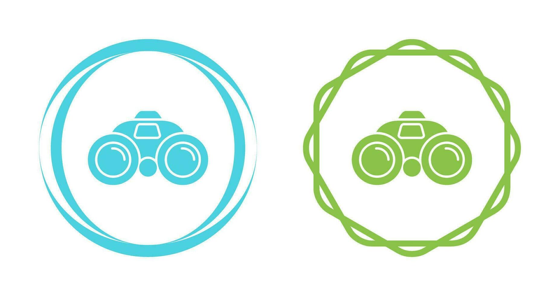 Binocular Vector Icon
