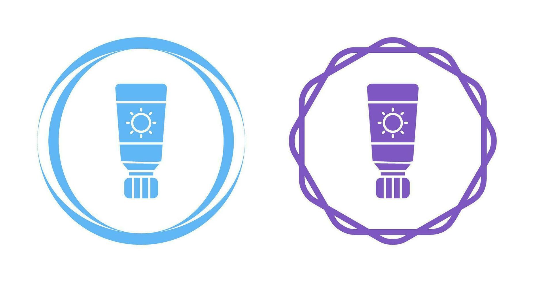Sunscreen Vector Icon