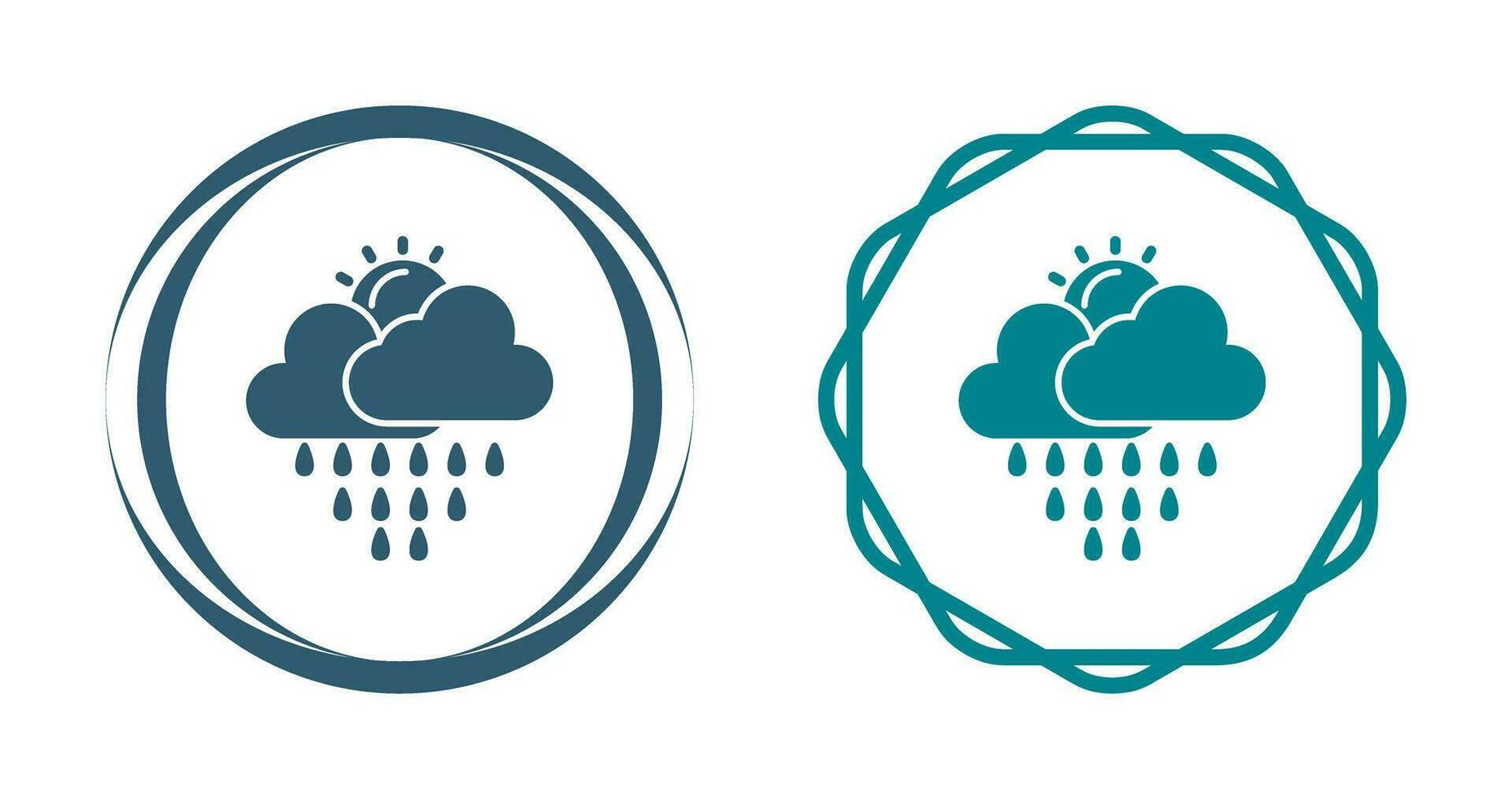 Rain Vector Icon