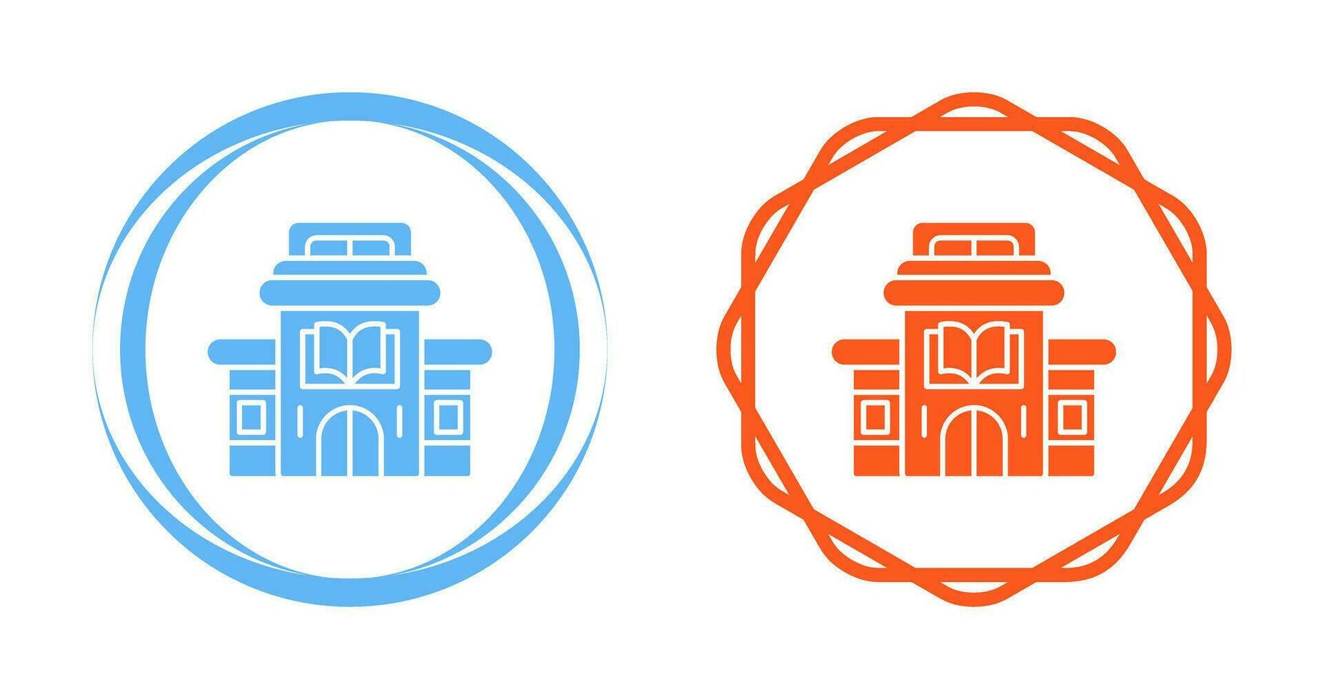 Library Vector Icon