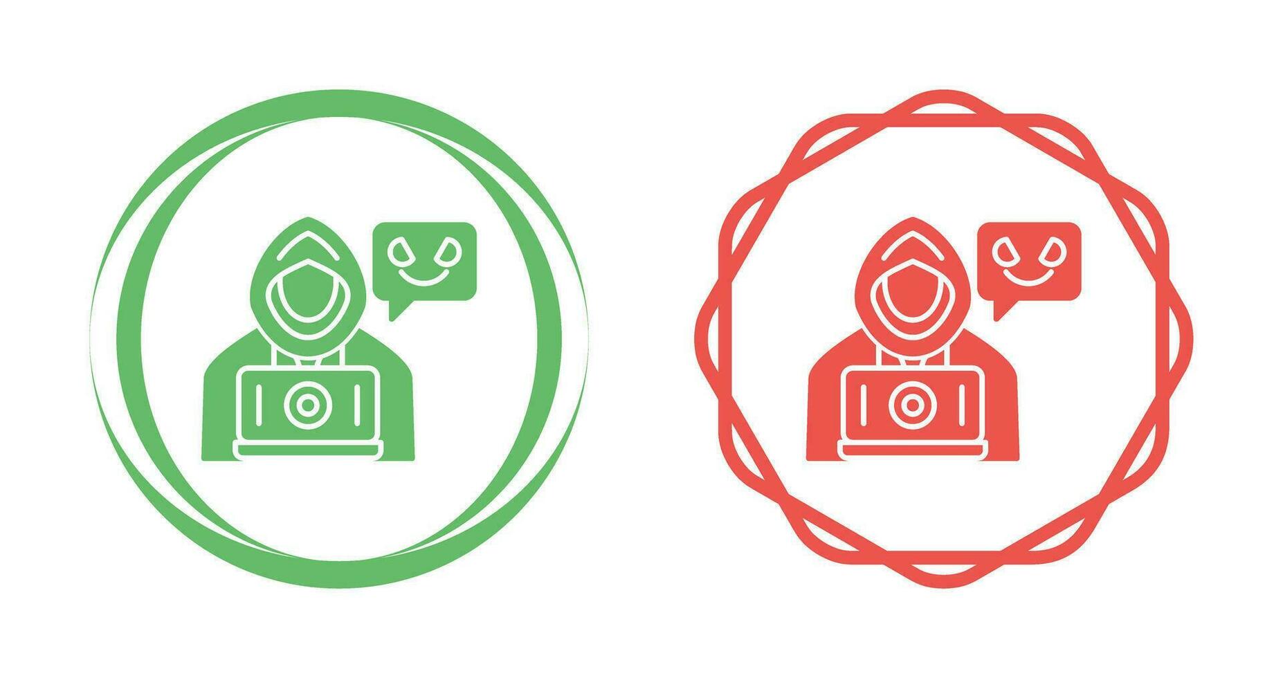 Cyber Attack Vector Icon