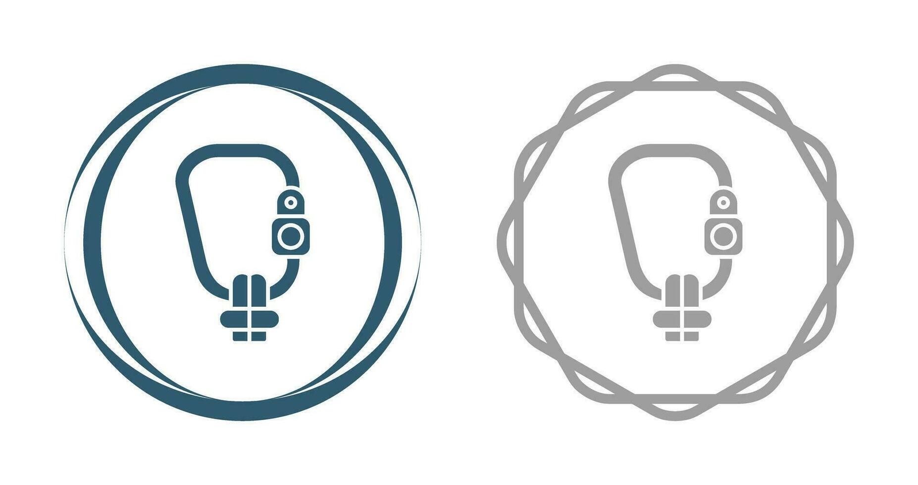 Carabiner Vector Icon