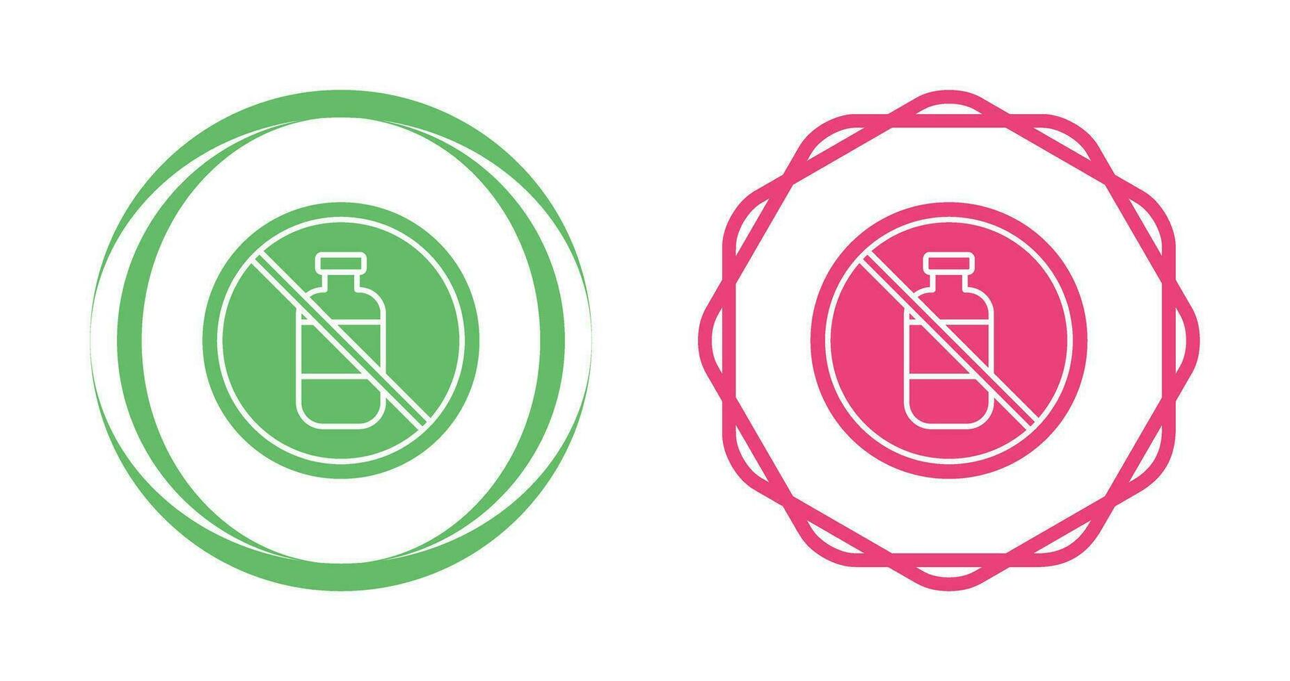 No Liquids Vector Icon