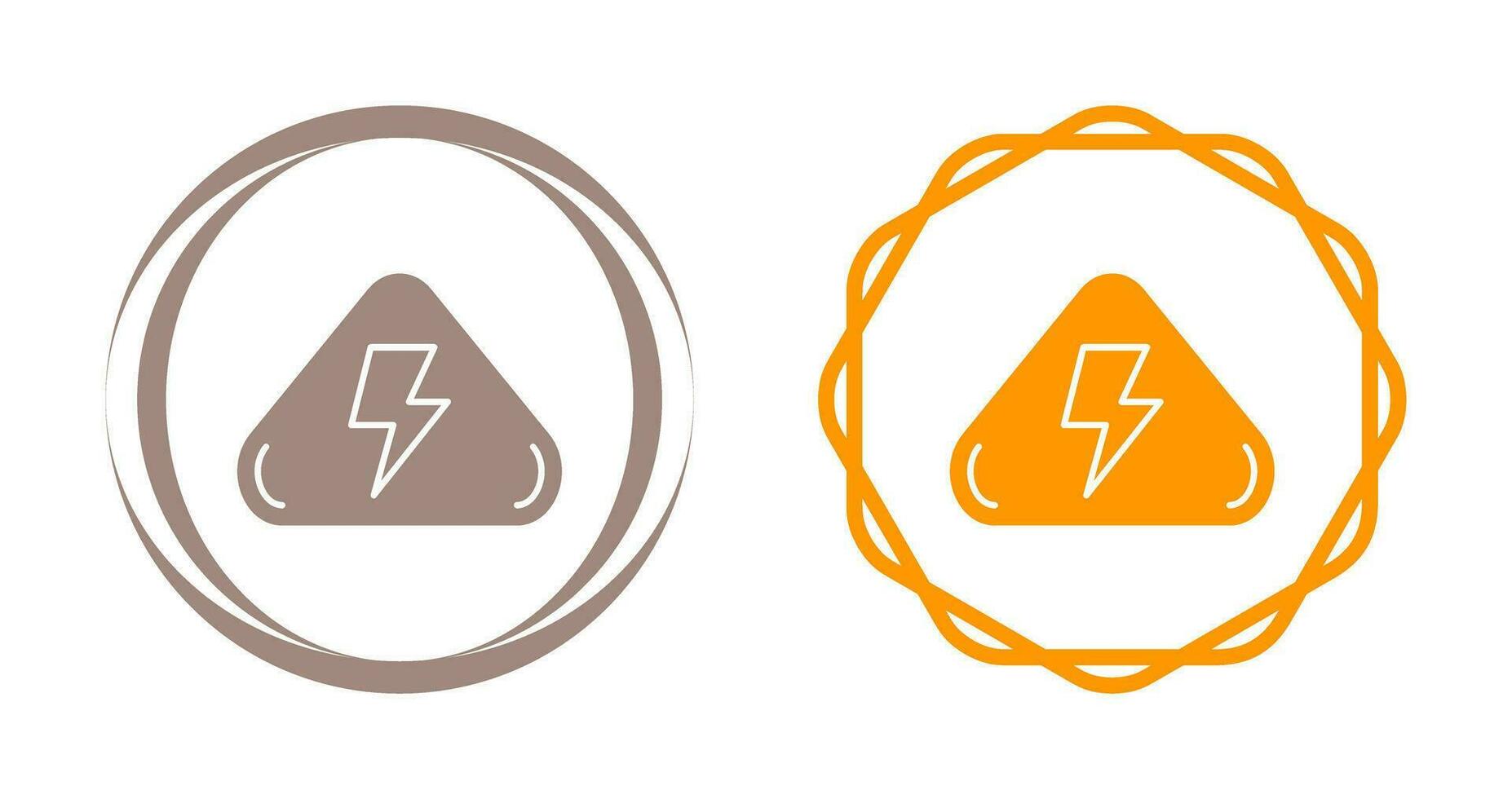 Electrical Hazard Vector Icon