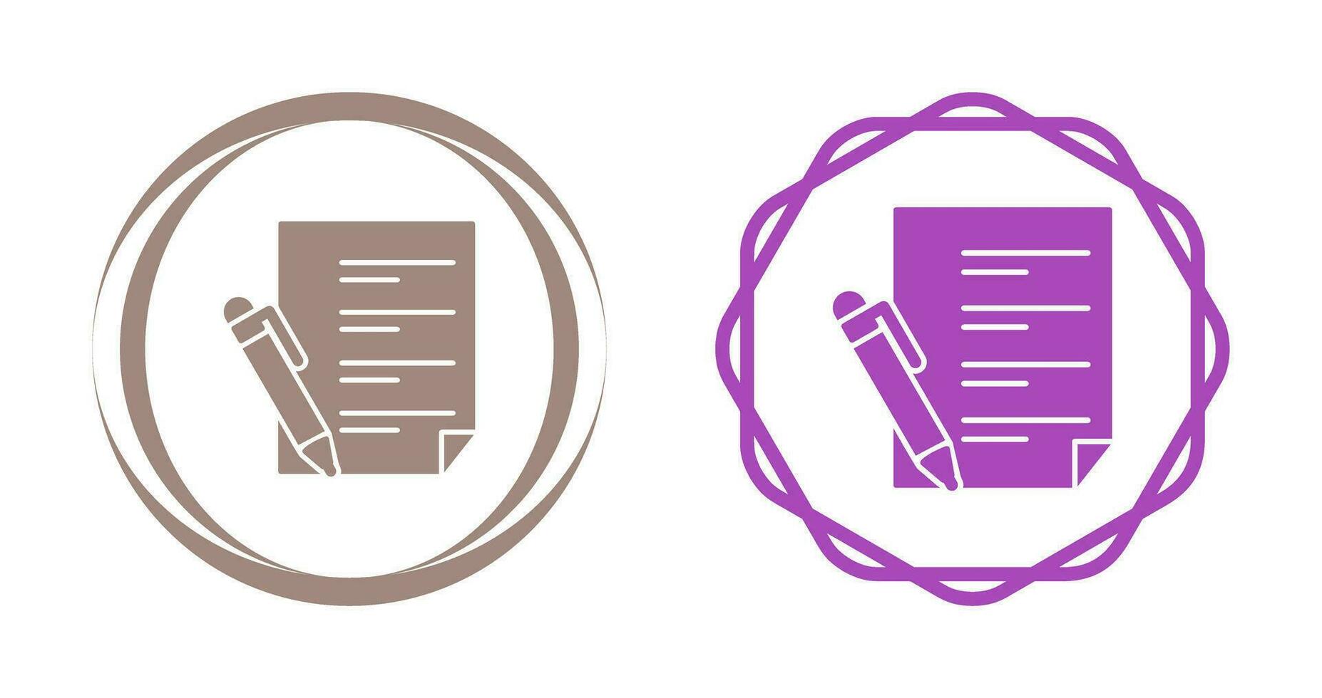 Write Vector Icon
