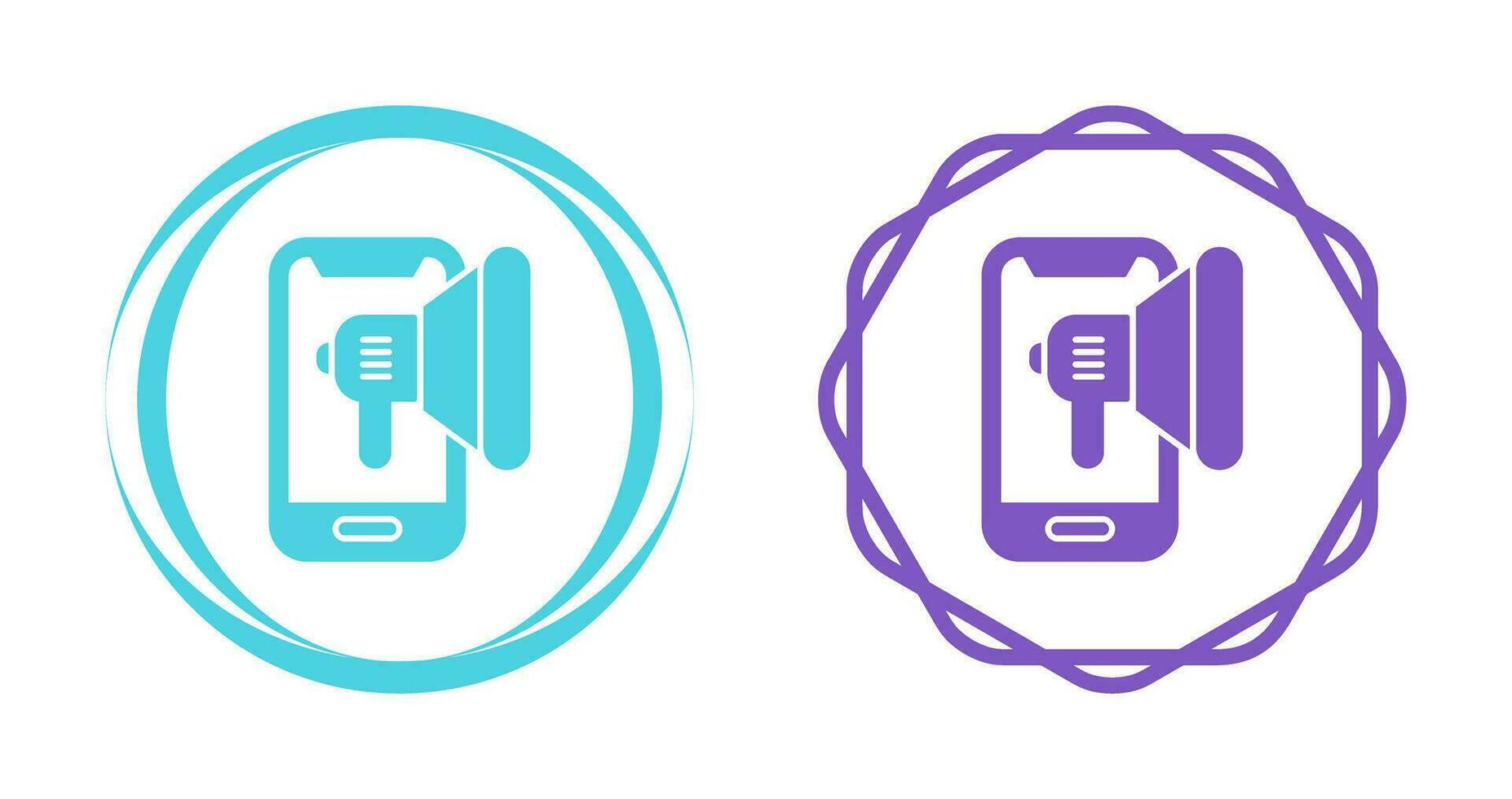 Mobile Marketing Vector Icon