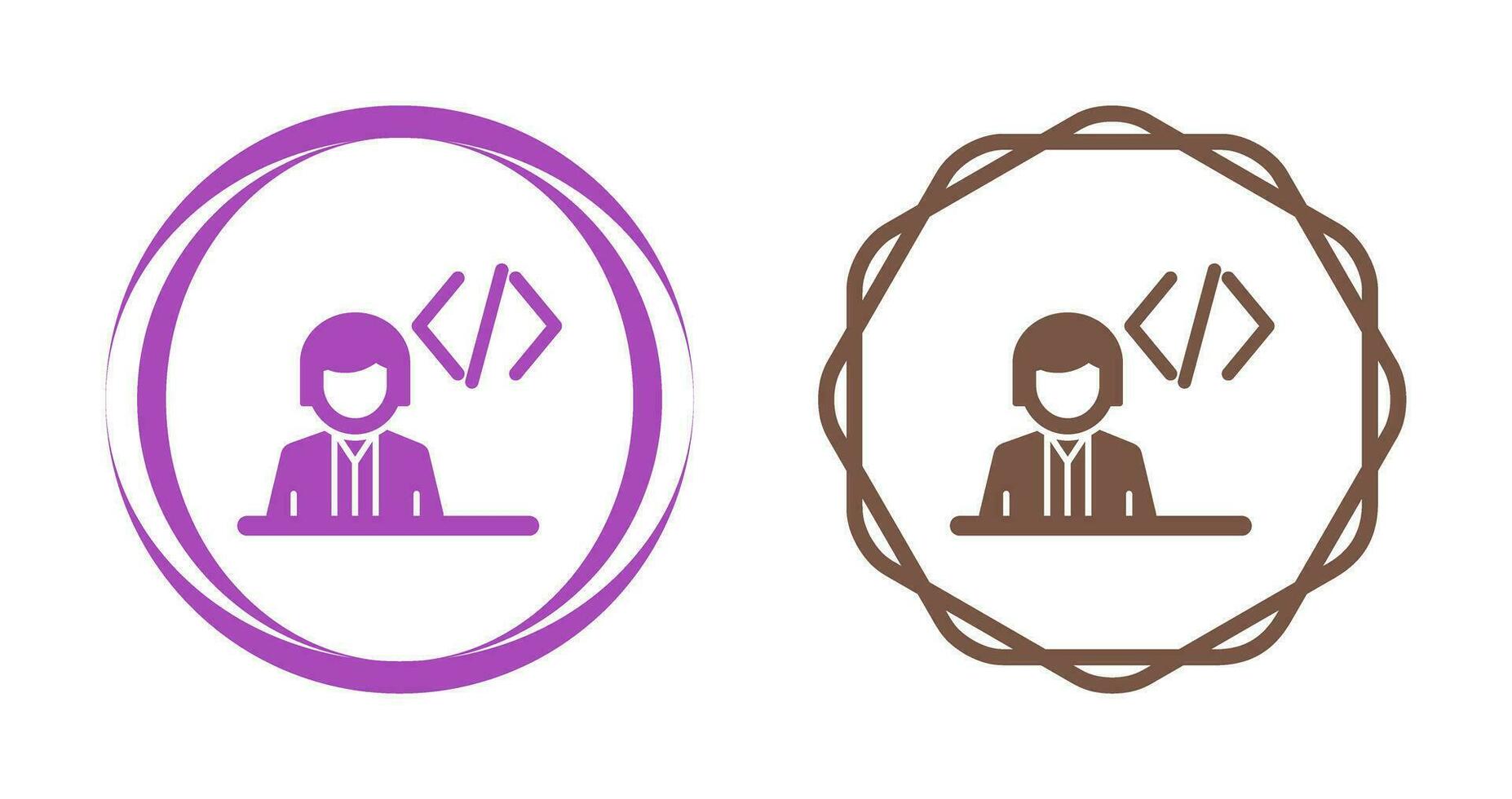 Programmer Vector Icon