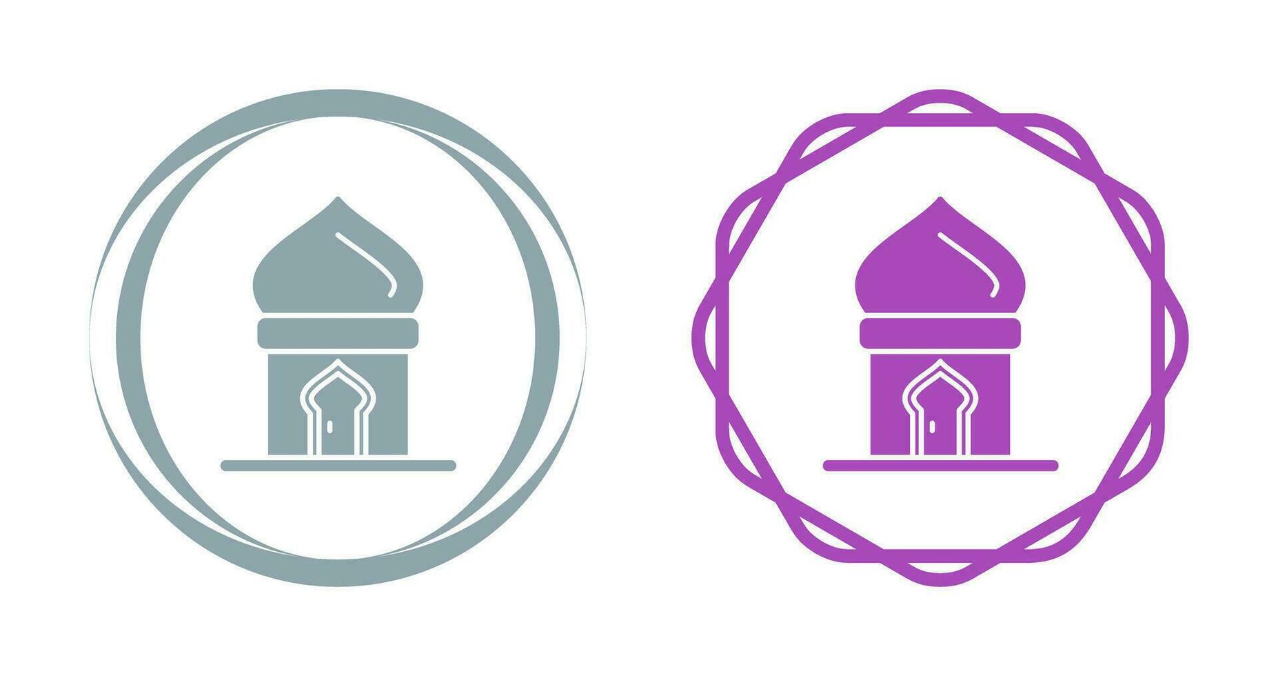 Masjid Door Vector Icon