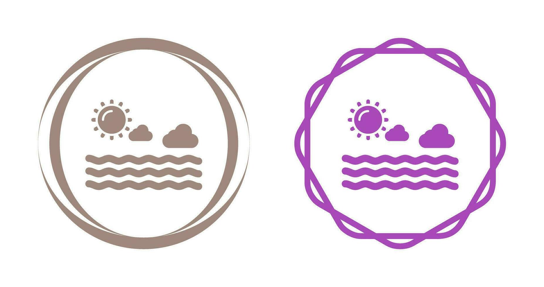 Sea Vector Icon