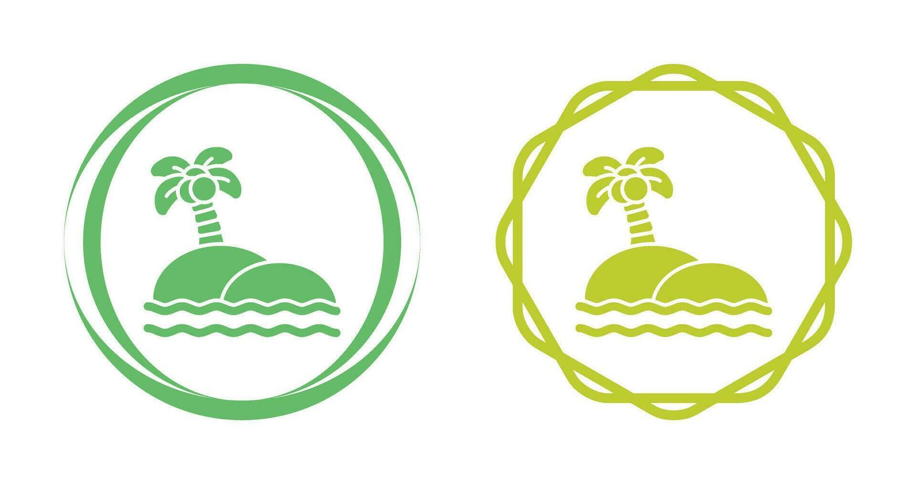 Island Vector Icon