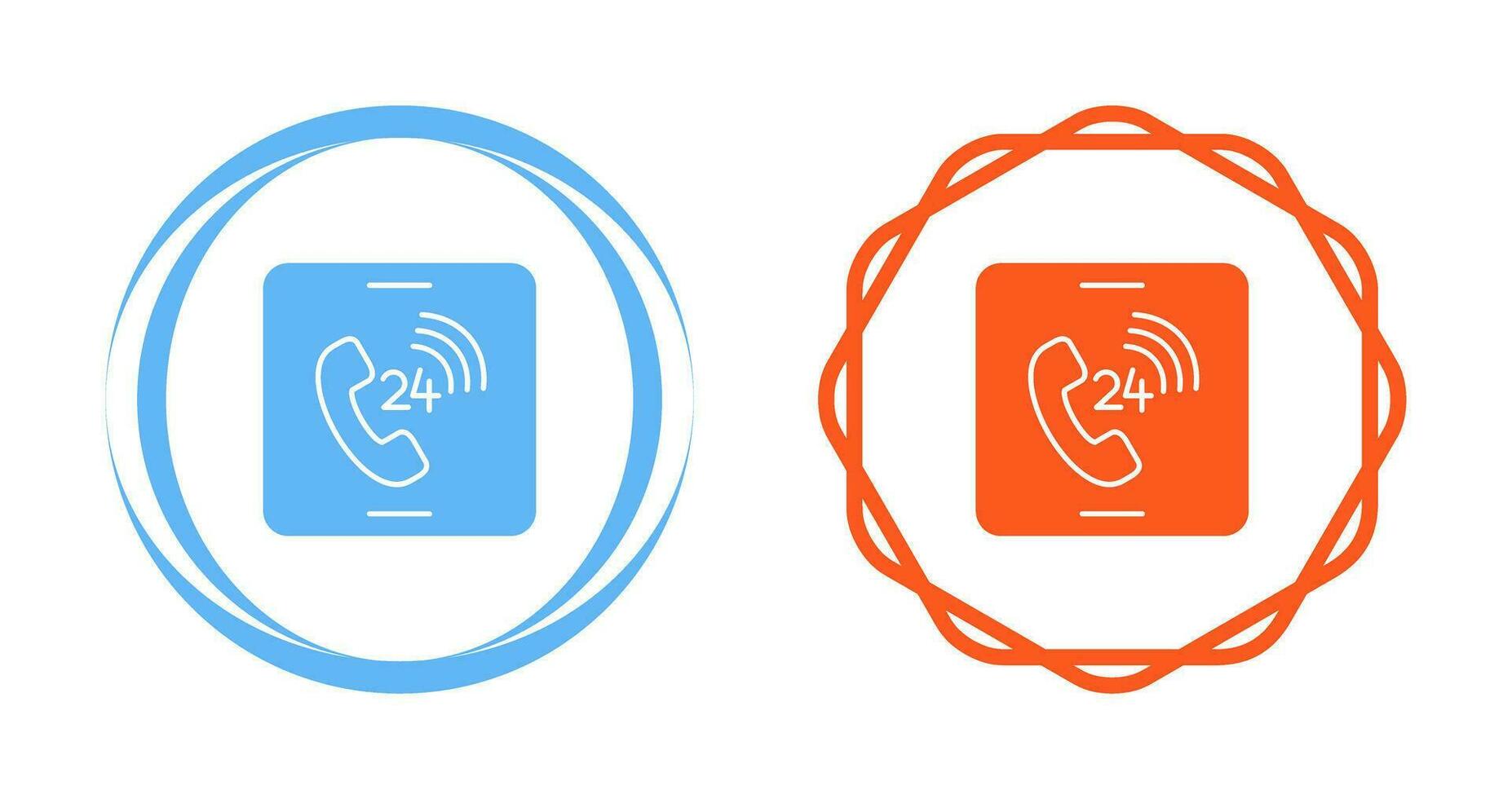 24 hour Vector Icon