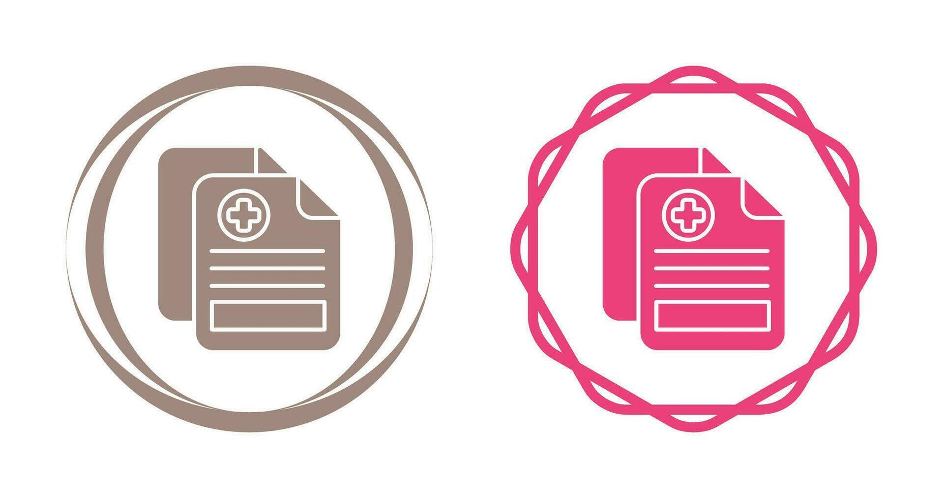 Medical History Vector Icon