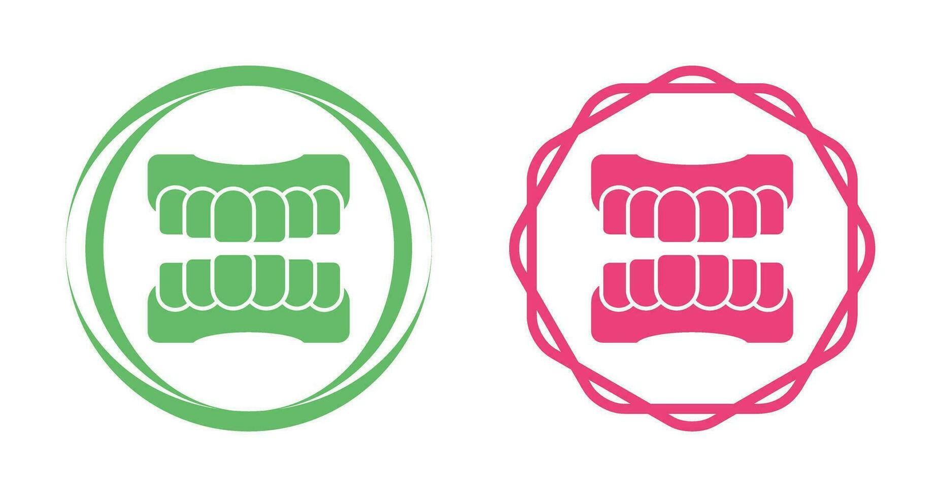 Denture Vector Icon