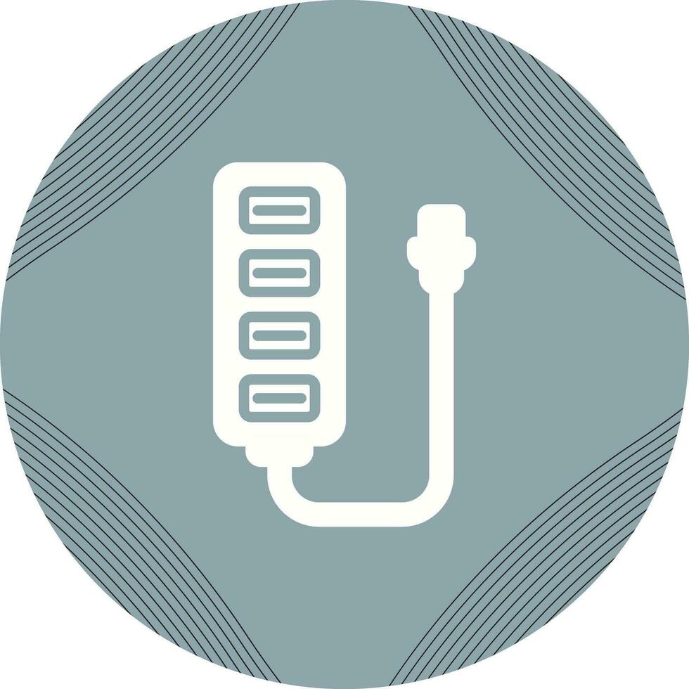 USB Hub Vector Icon