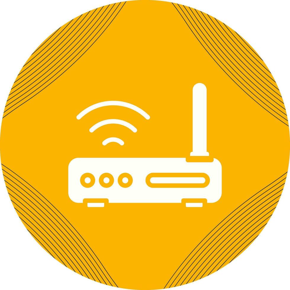 Wi-Fi Router Vector Icon