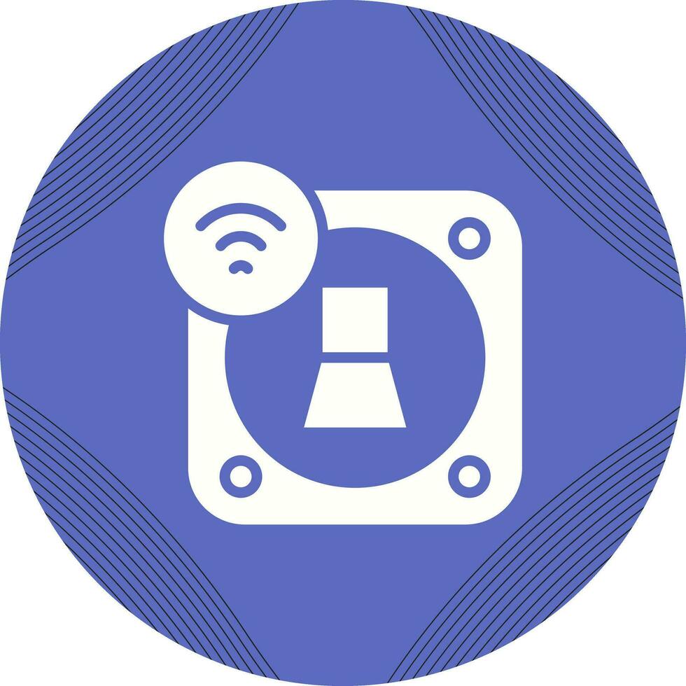 Smart Light Switch Vector Icon