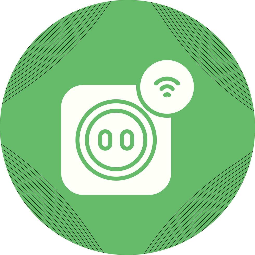 Smart Plug Vector Icon