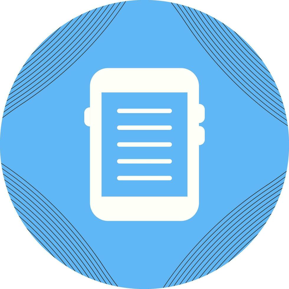 E-reader Vector Icon