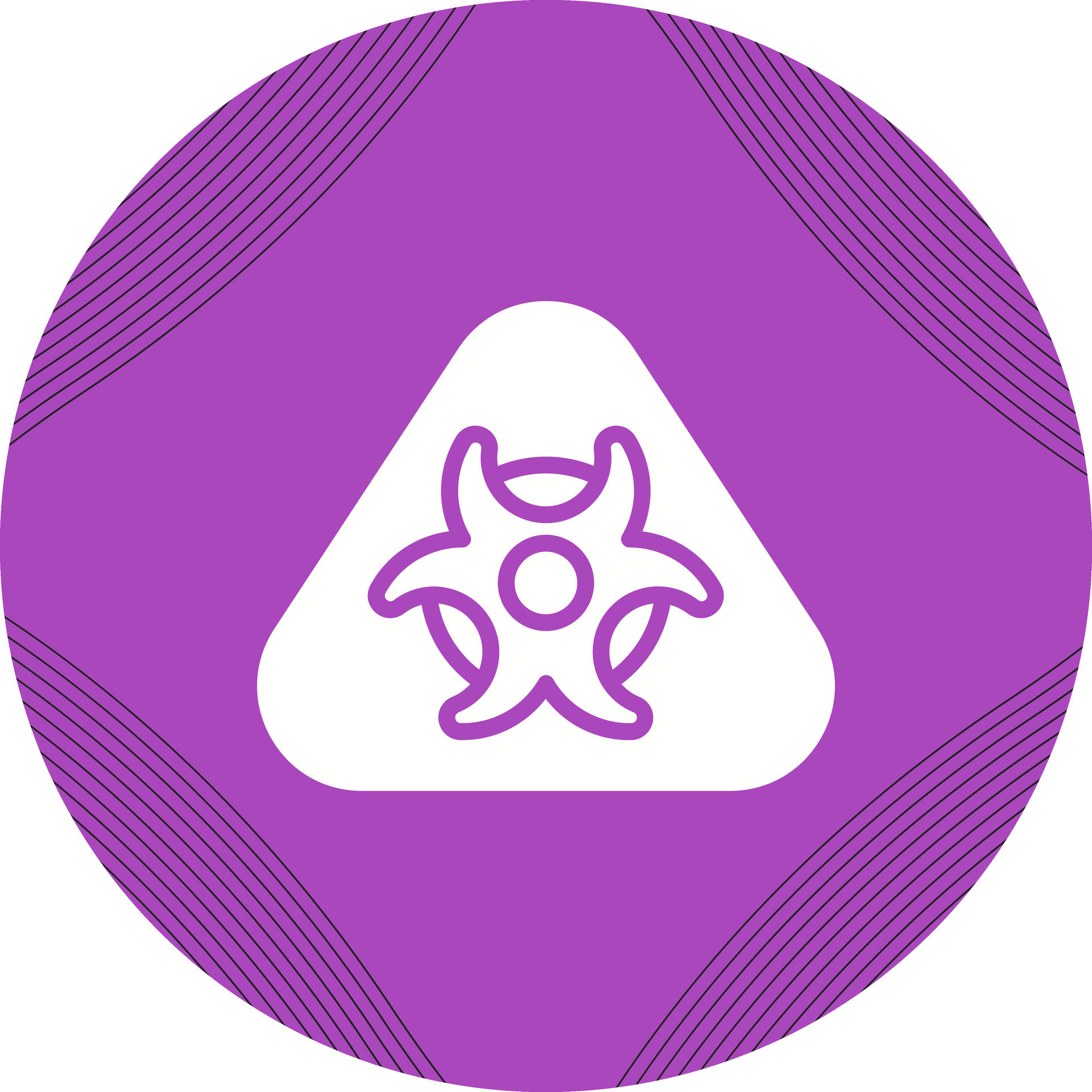 Hazardous materials symbol Vector Icon 28774374 Vector Art at Vecteezy