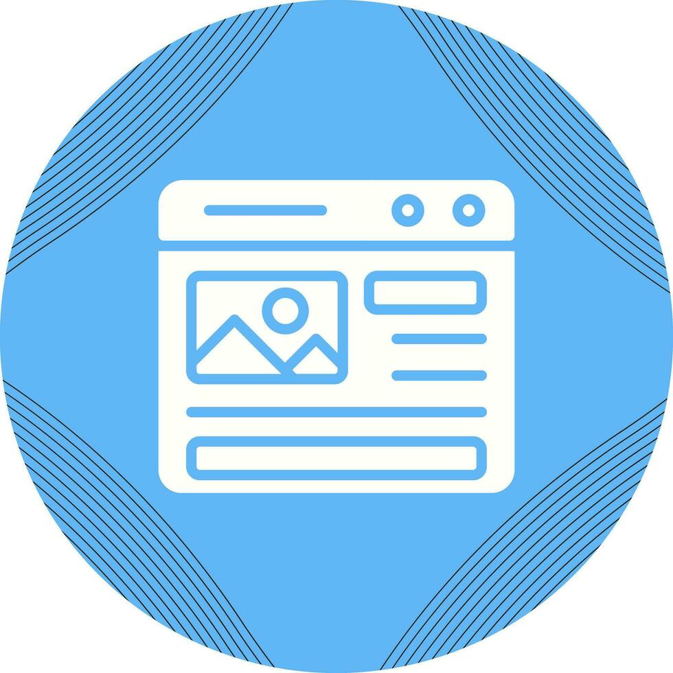 icono de vector de diseño web