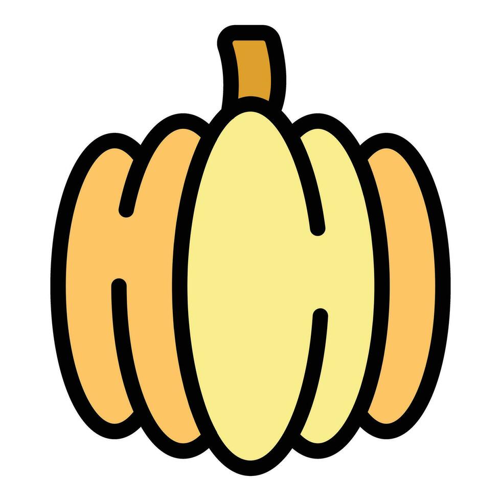 Pumpkin Paleo diet icon vector flat