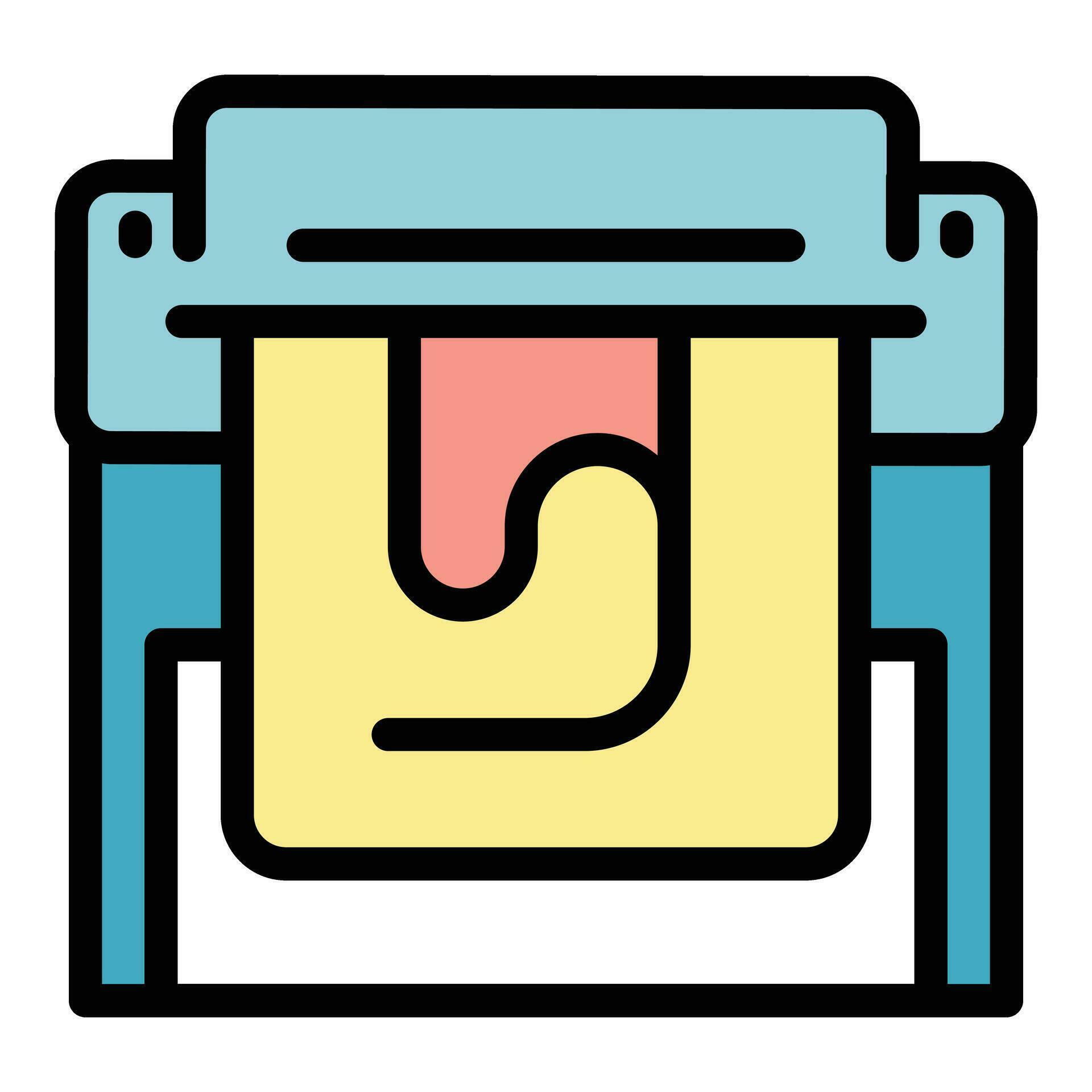 Plotter printing icon vector flat 28774698 Vector Art at Vecteezy
