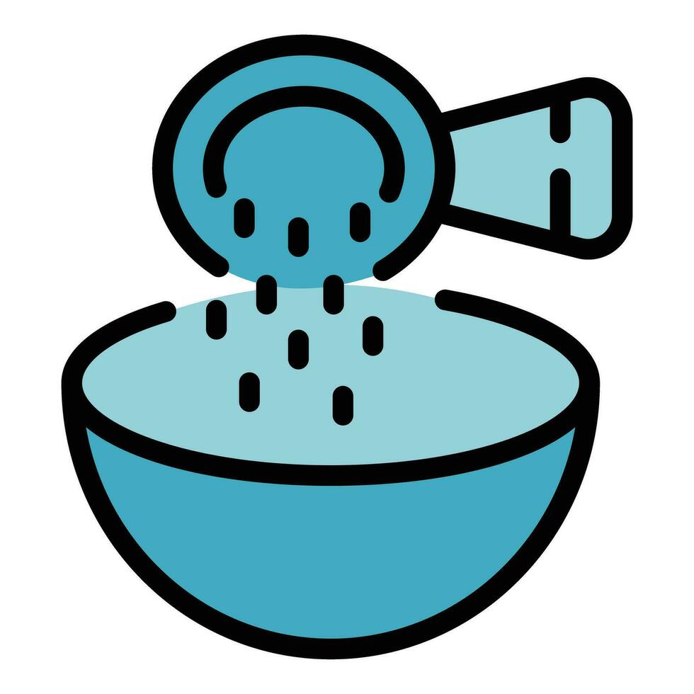 Spoon food icon vector flat