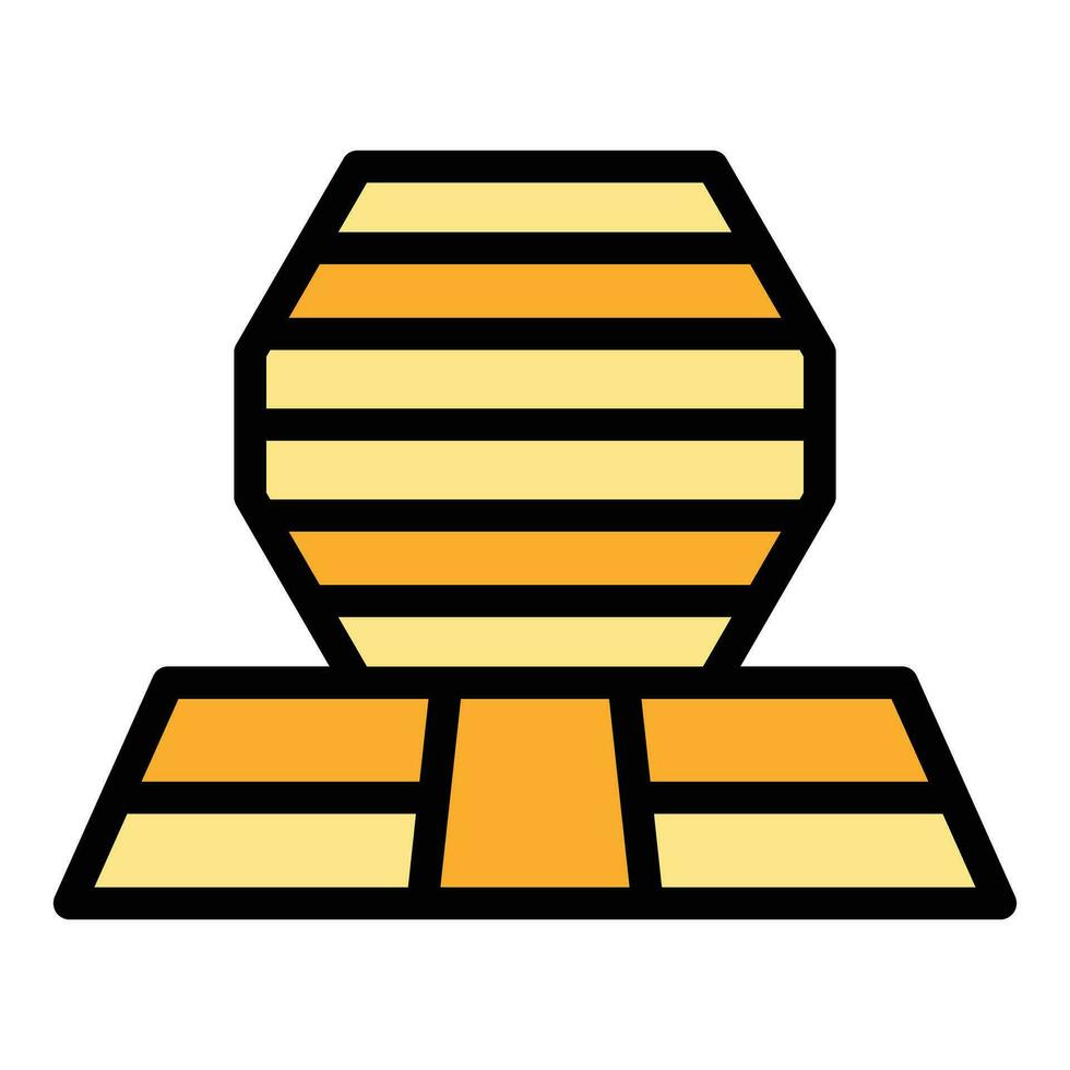 Belarus temple icon vector flat