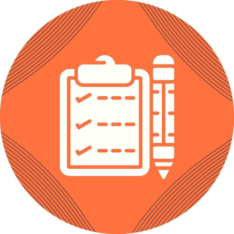 Writing pad Vector Icon