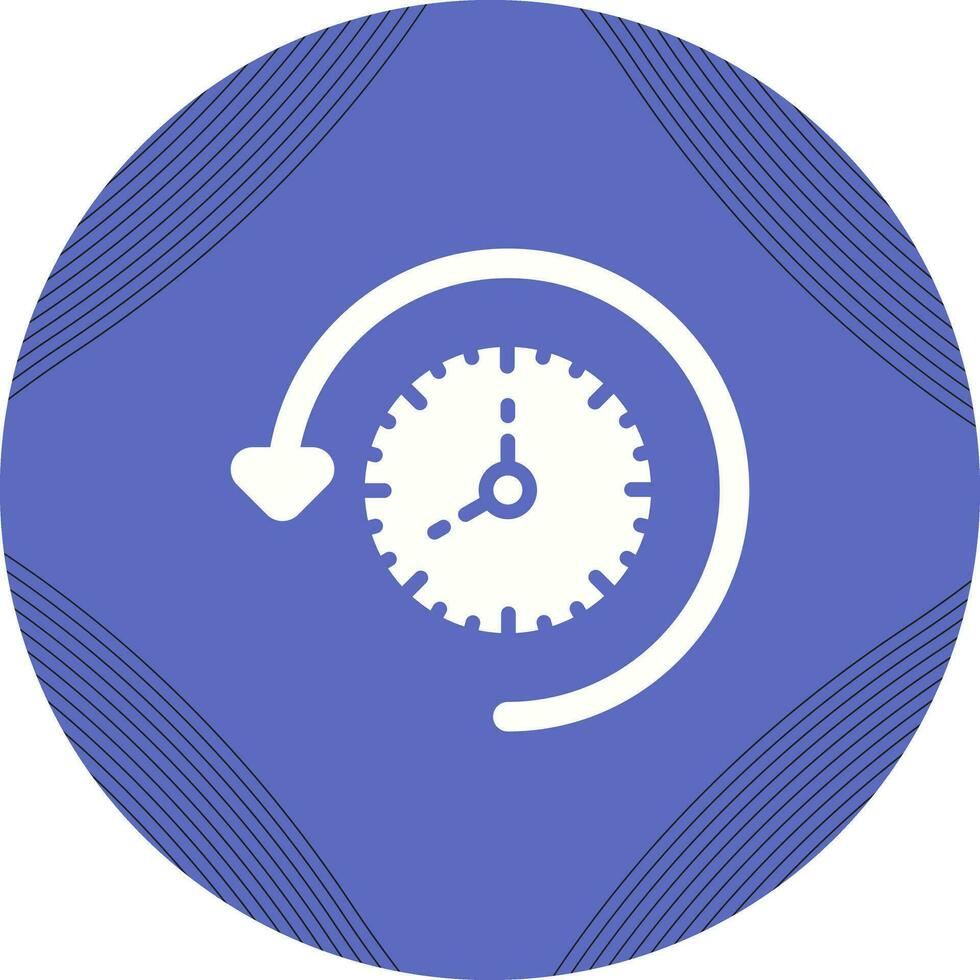 Time Past Vector Icon