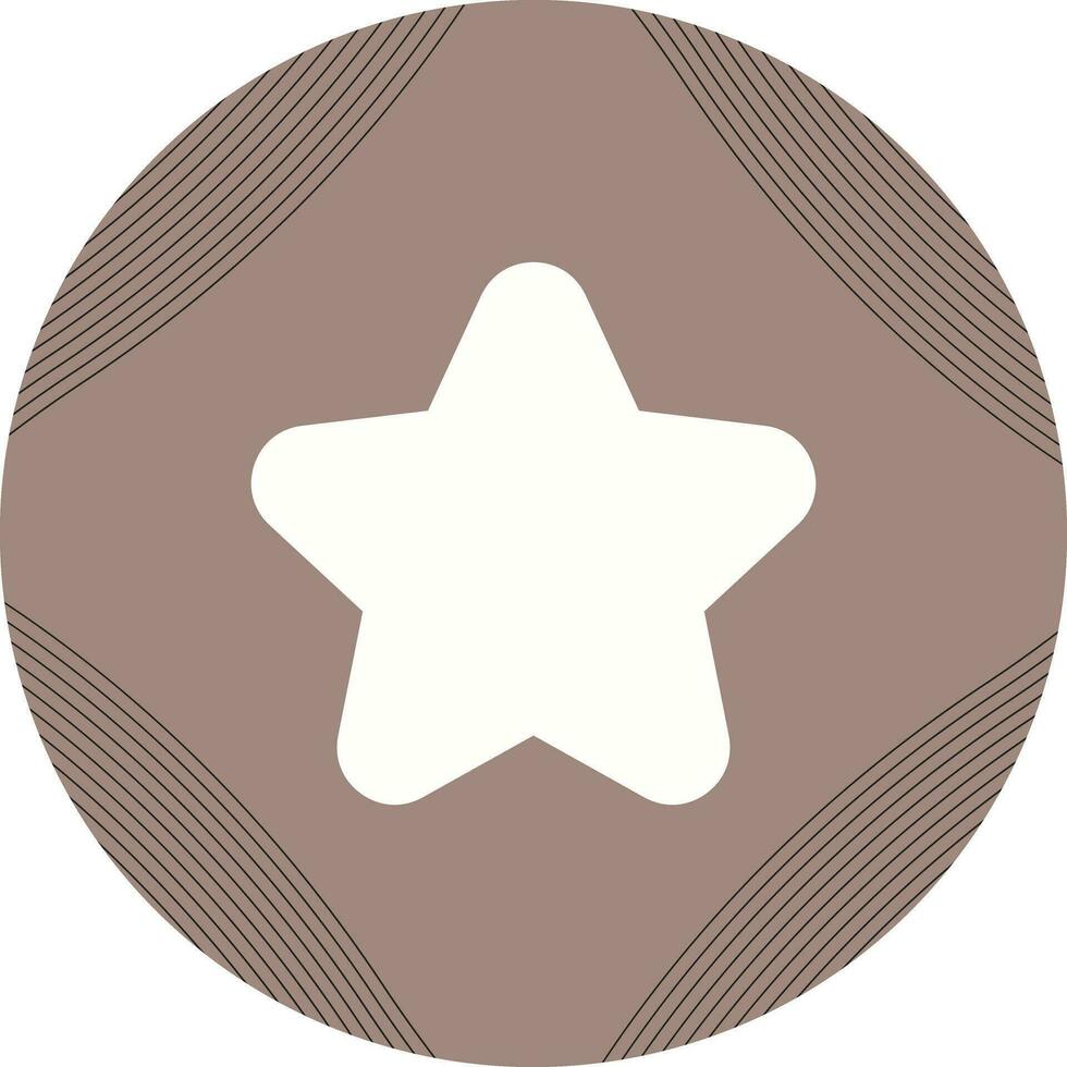 icono de vector de estrella