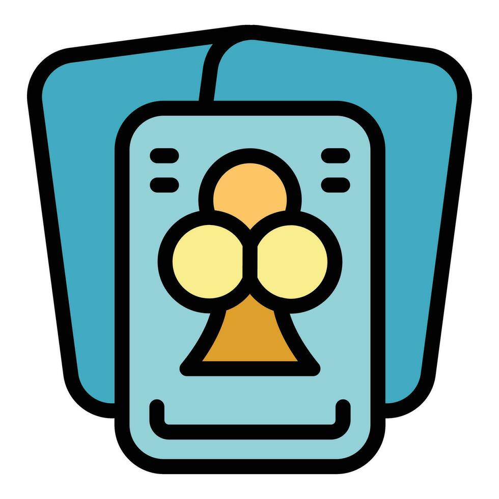 Card online game icon vector flat