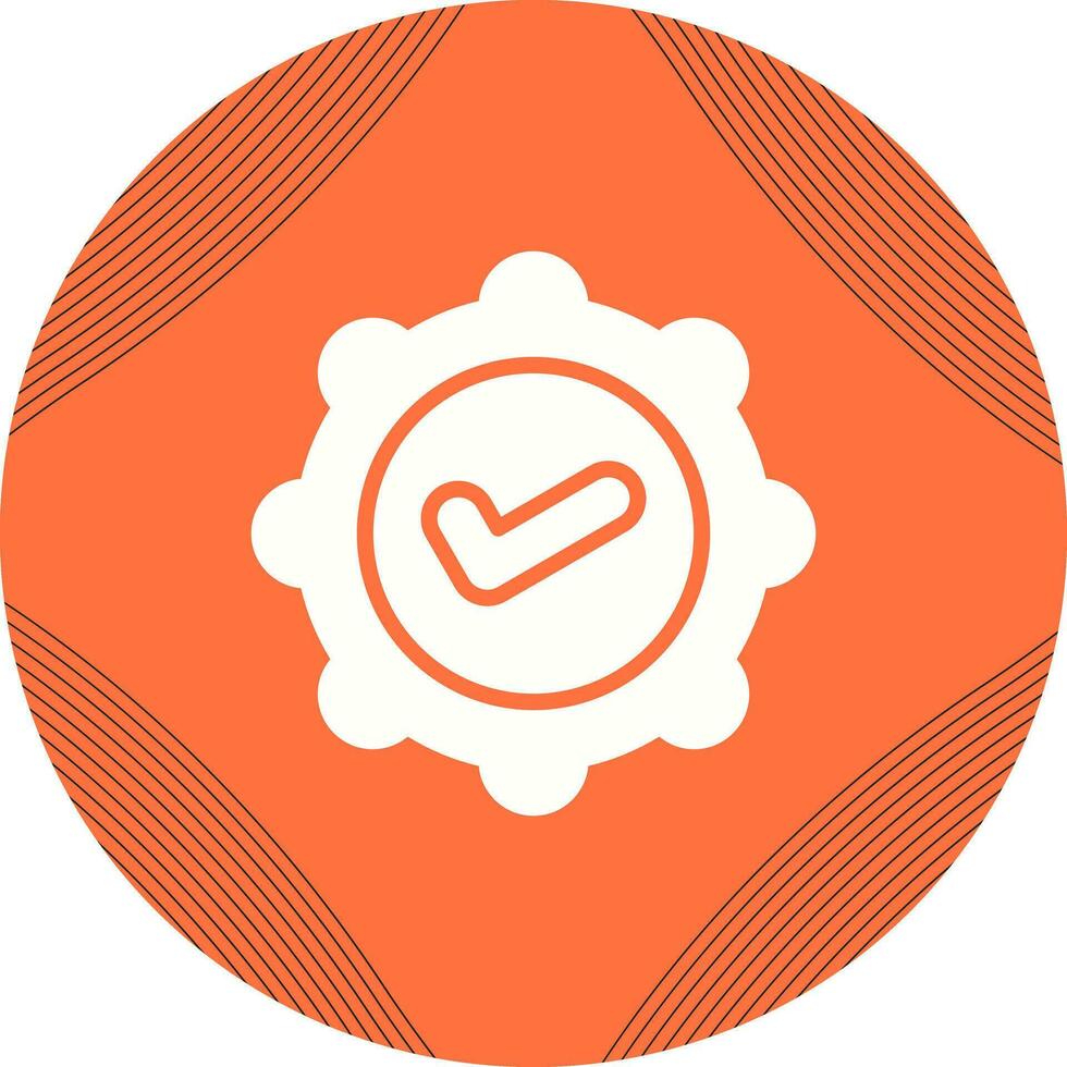 Badge Check Vector Icon