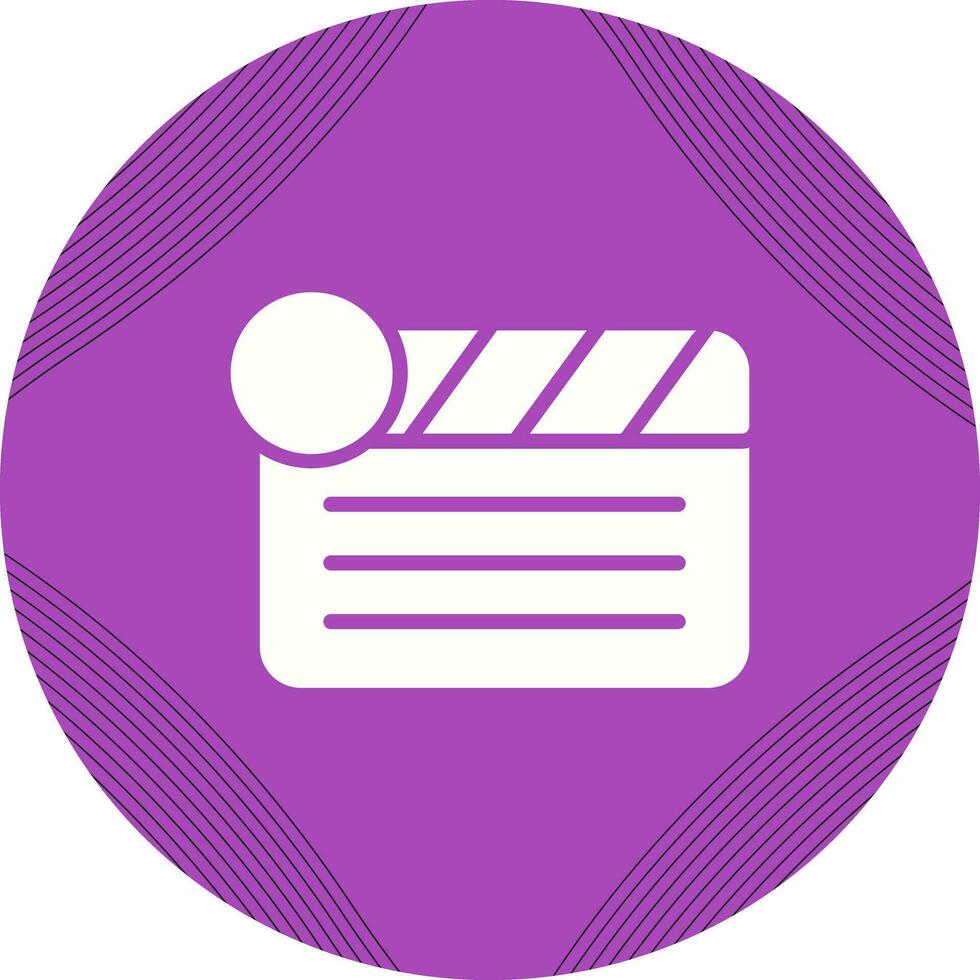 Clapper Board Vector Icon