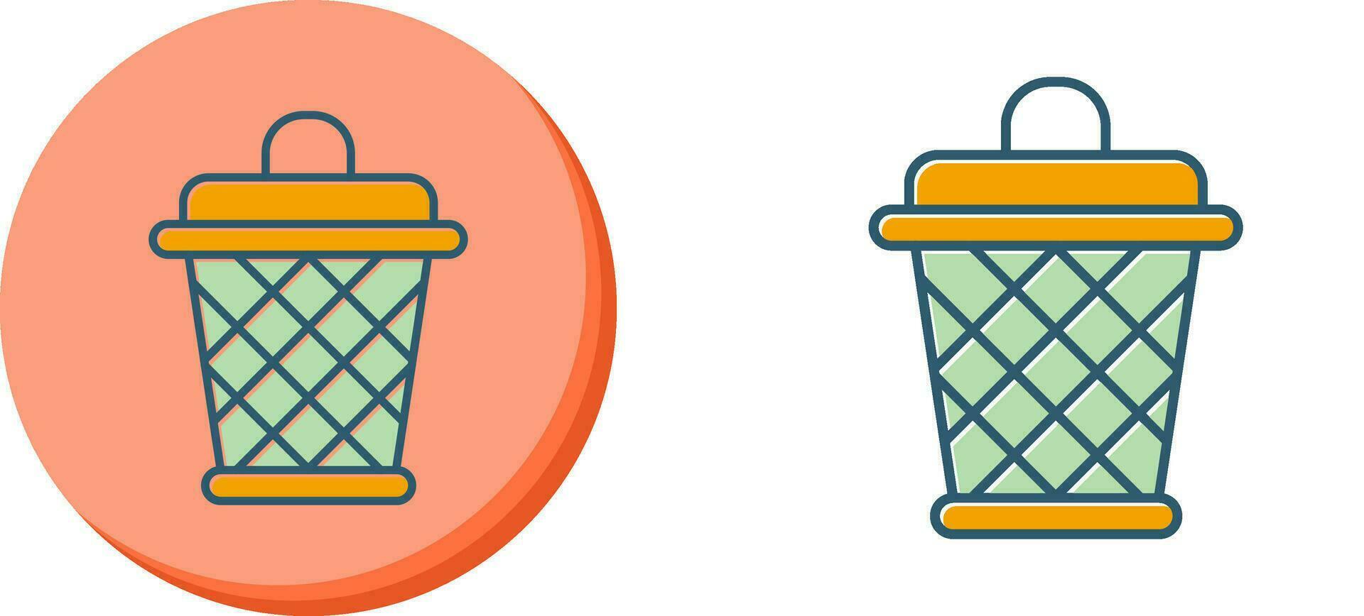 Dustbin Vector Icon