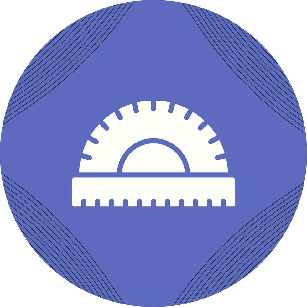 Protractor Vector Icon