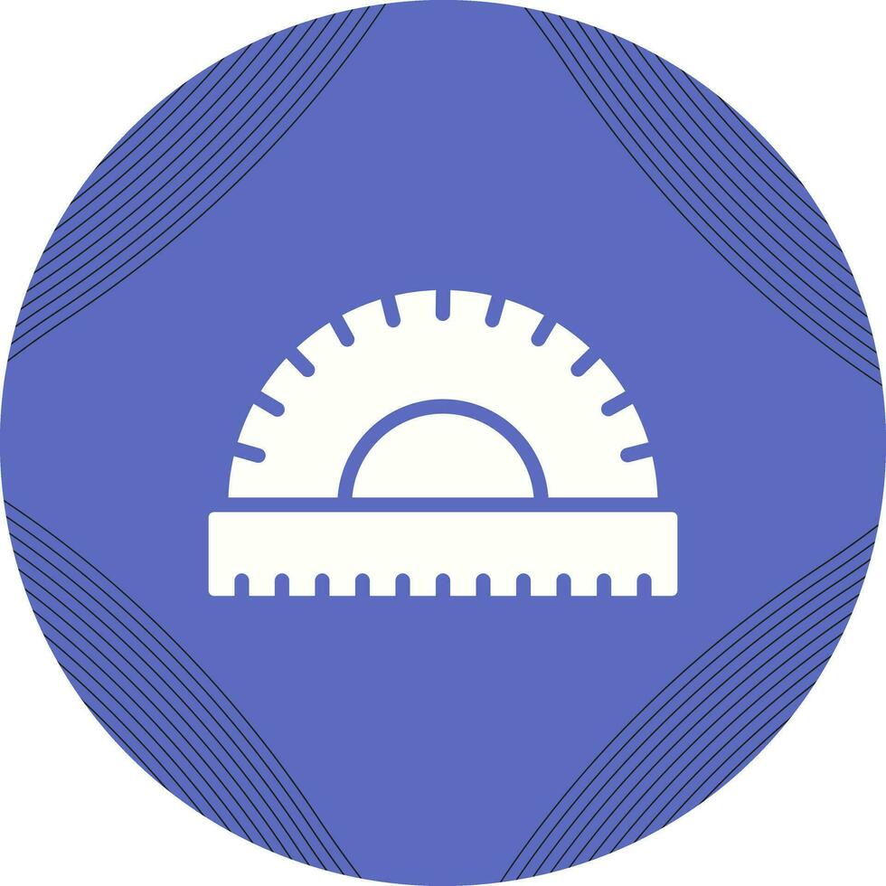 Protractor Vector Icon